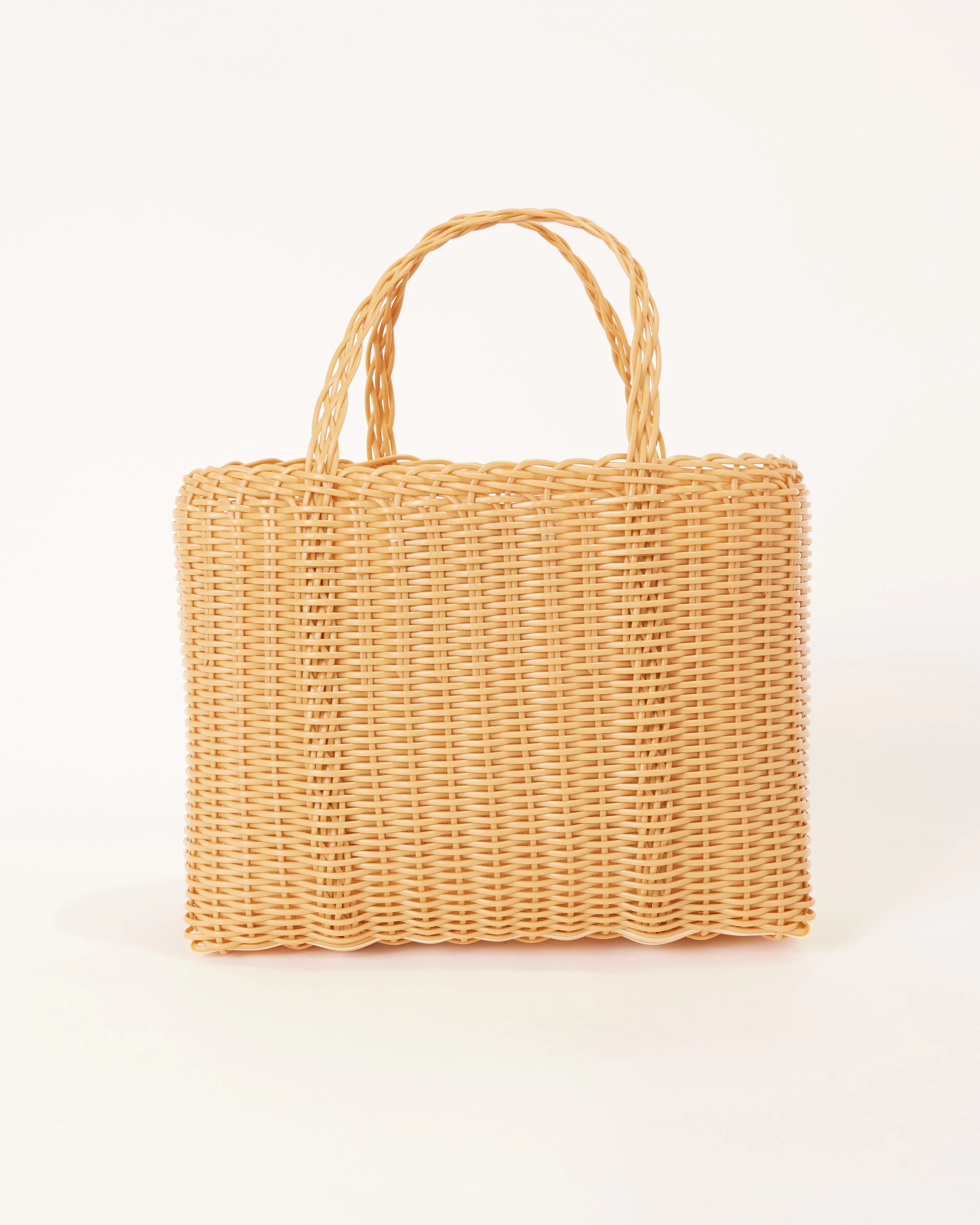 Mini Tote Purse in Caramel
