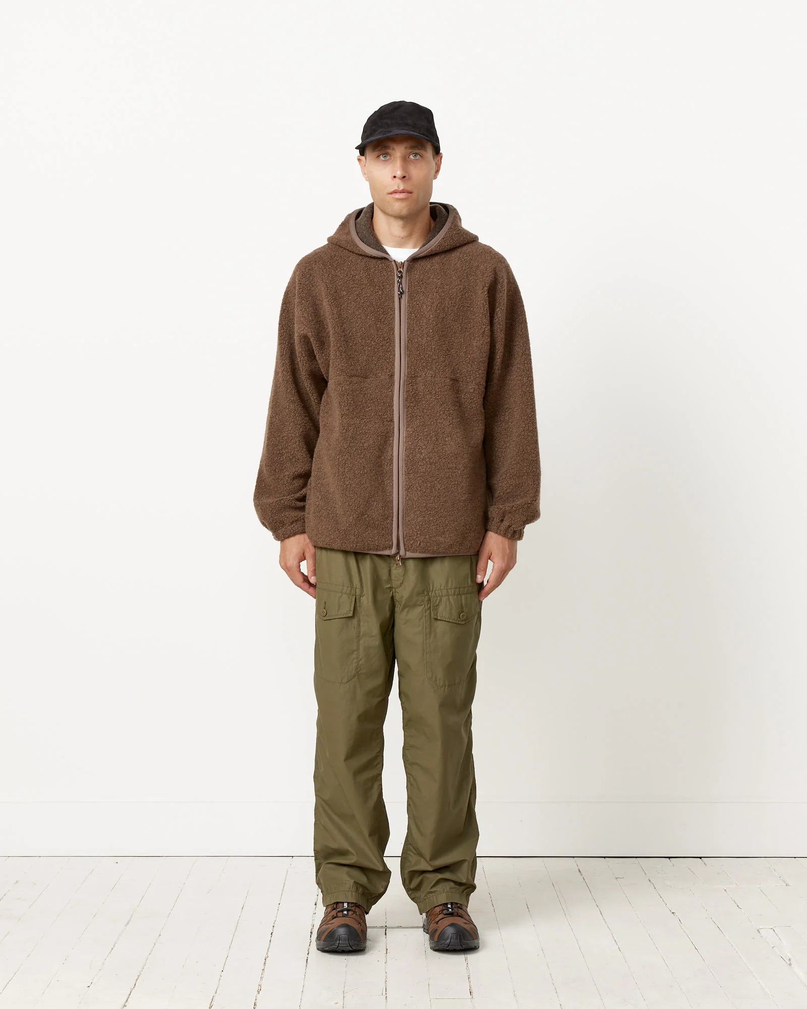 Leo Wool Boa Zip Hoodie - Image 7