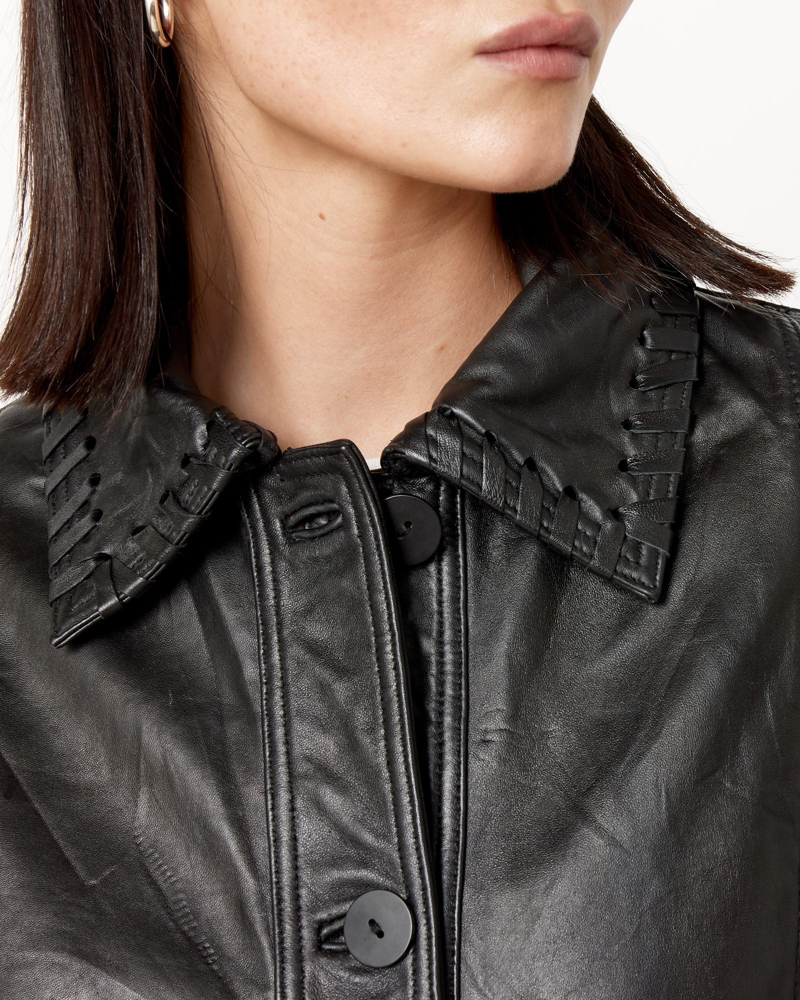 Recycled Leather Olivia Jacket - Image 4