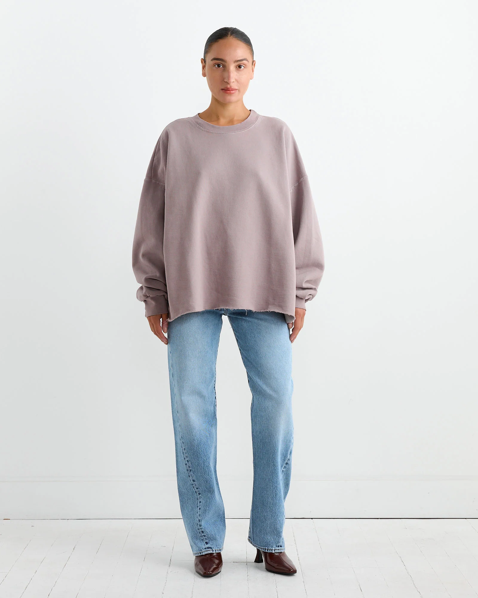Fonder Sweatshirt in Mauve - Image 2