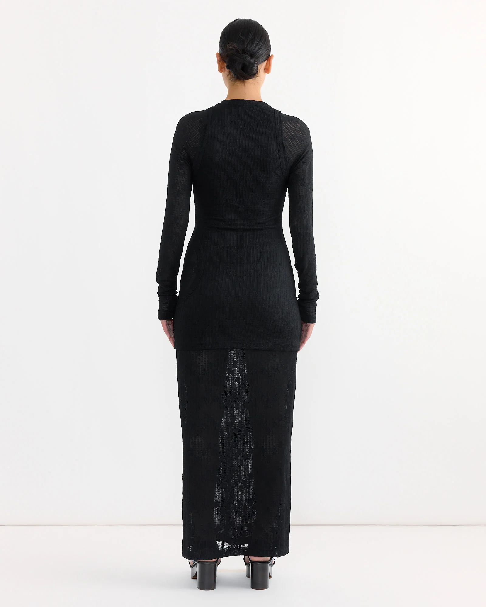 Glasglow Dress in Black - Image 4