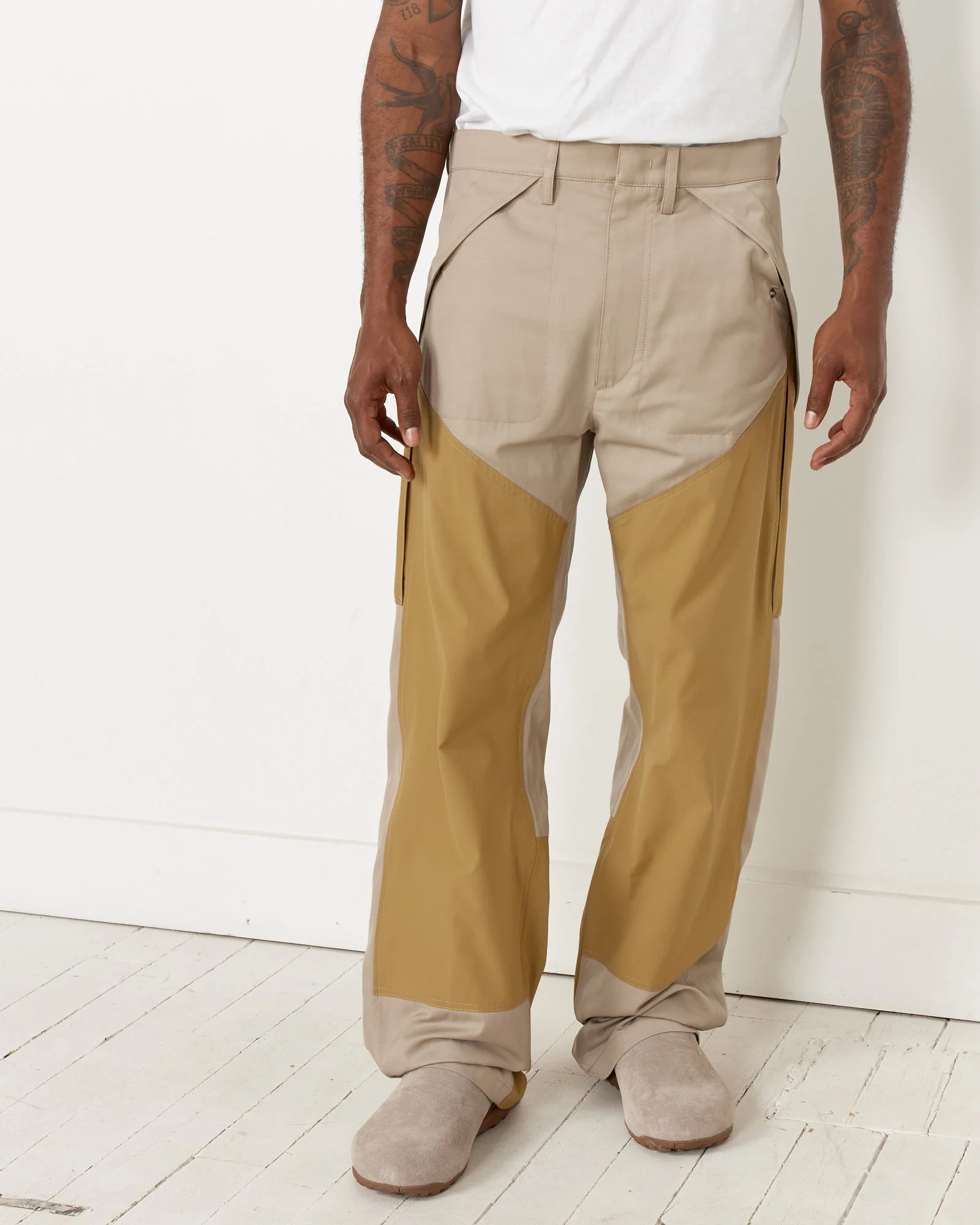 Cargo Trouser in Antique Bronze - Image 2