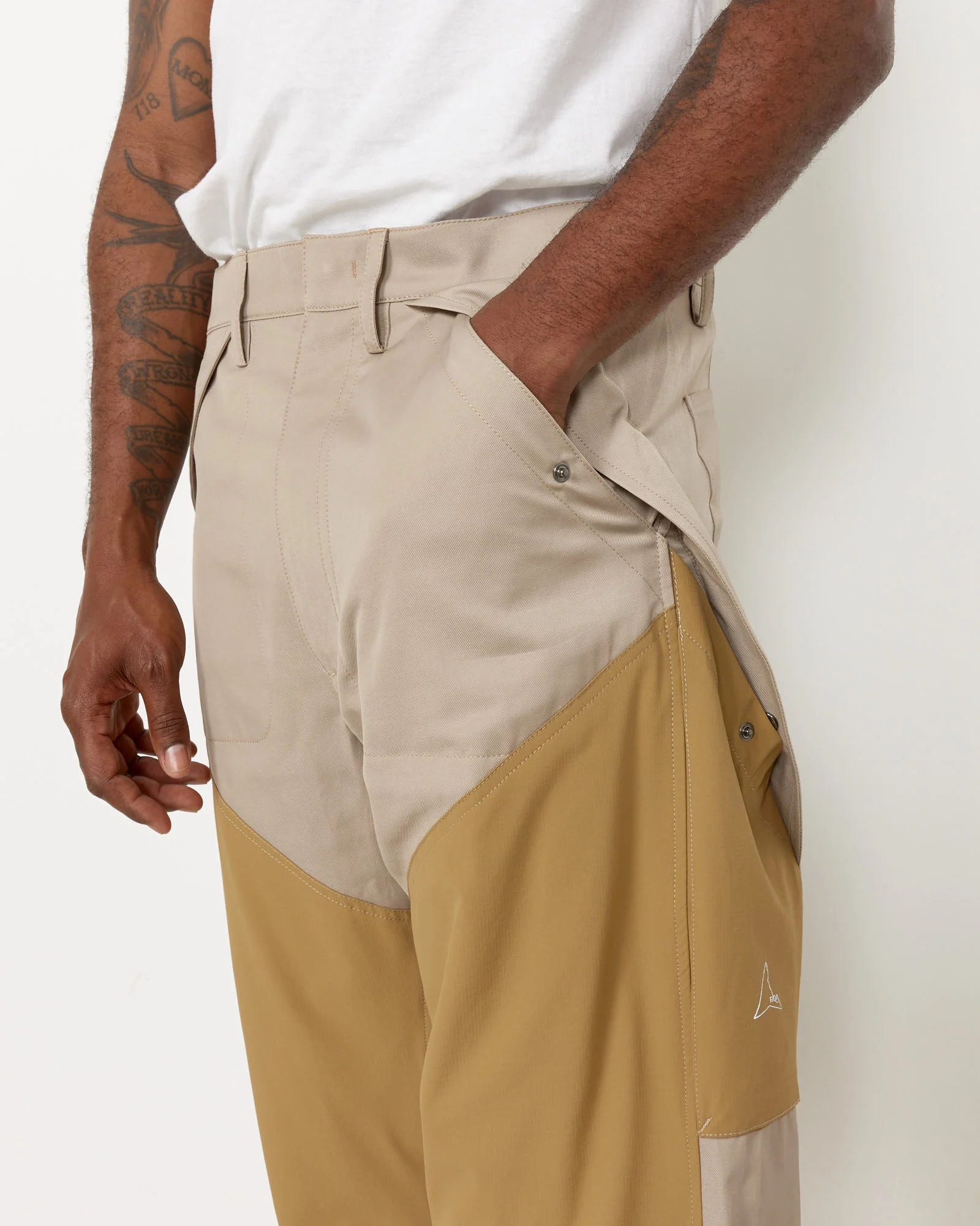 Cargo Trouser in Antique Bronze - Image 3