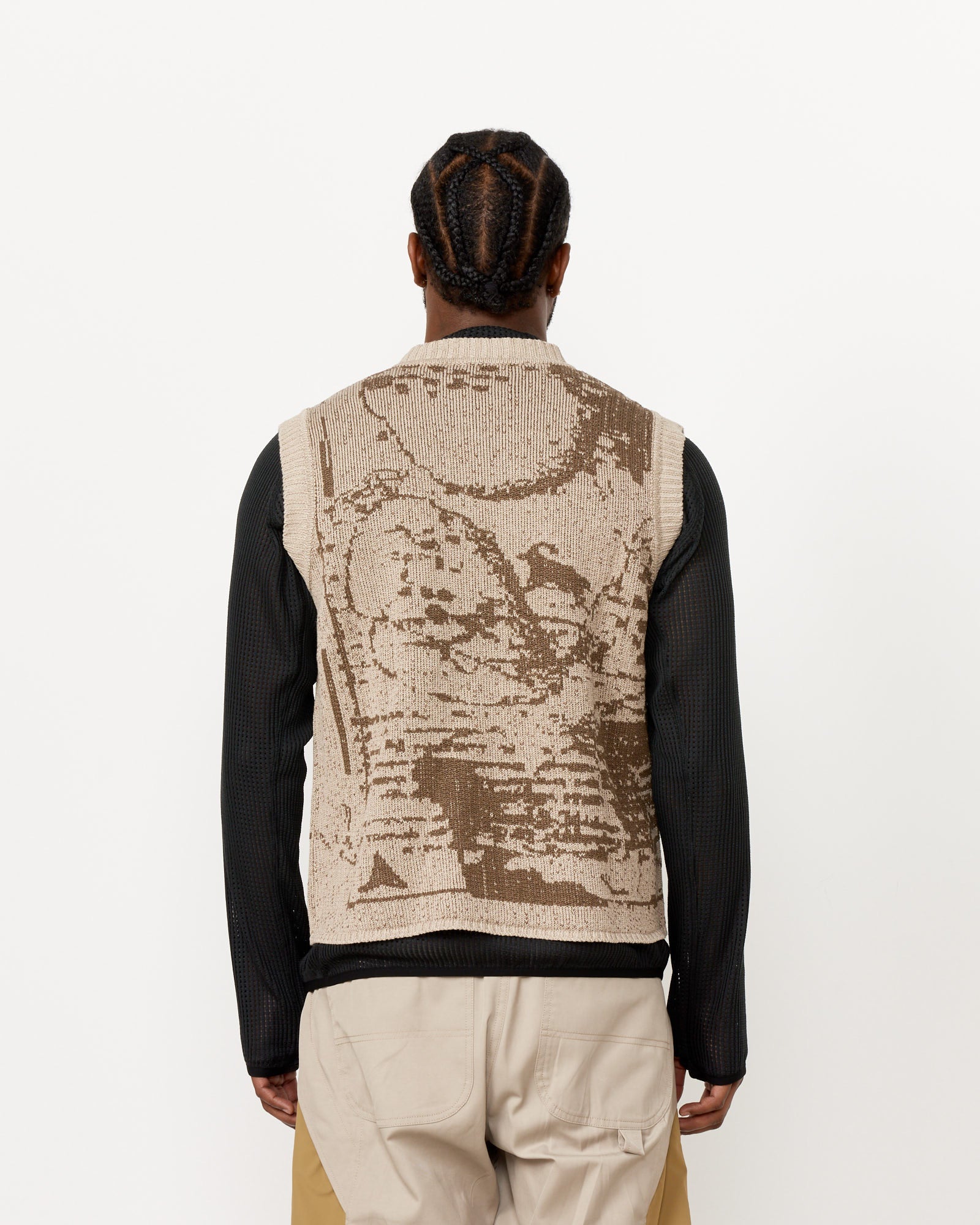Elk Vest in Light Brown - Image 5