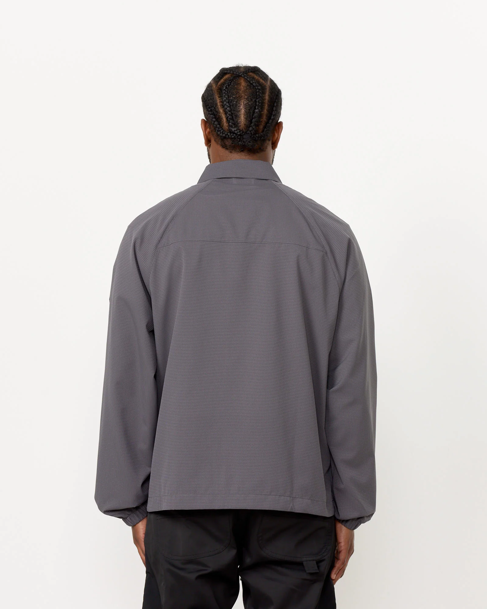 Perforated Shirt in Graphite - Image 5