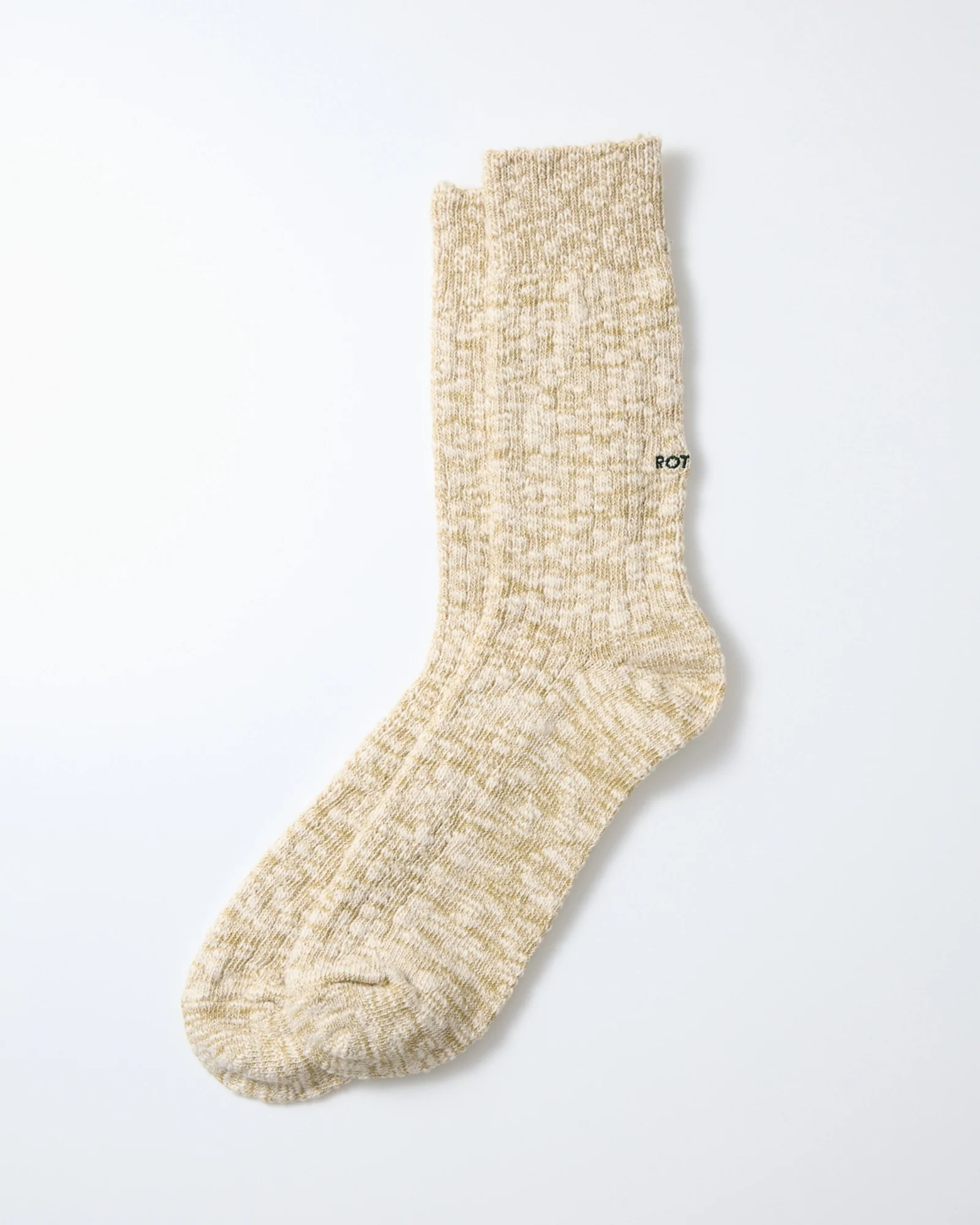 1634 Crew Socks in Light Olive