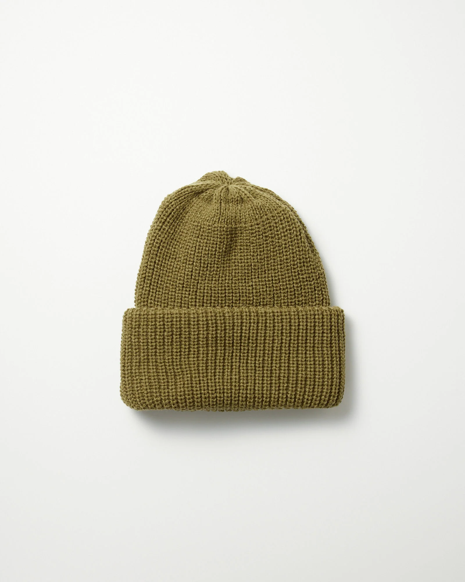 5075 Chunky Beanie in Light Olive