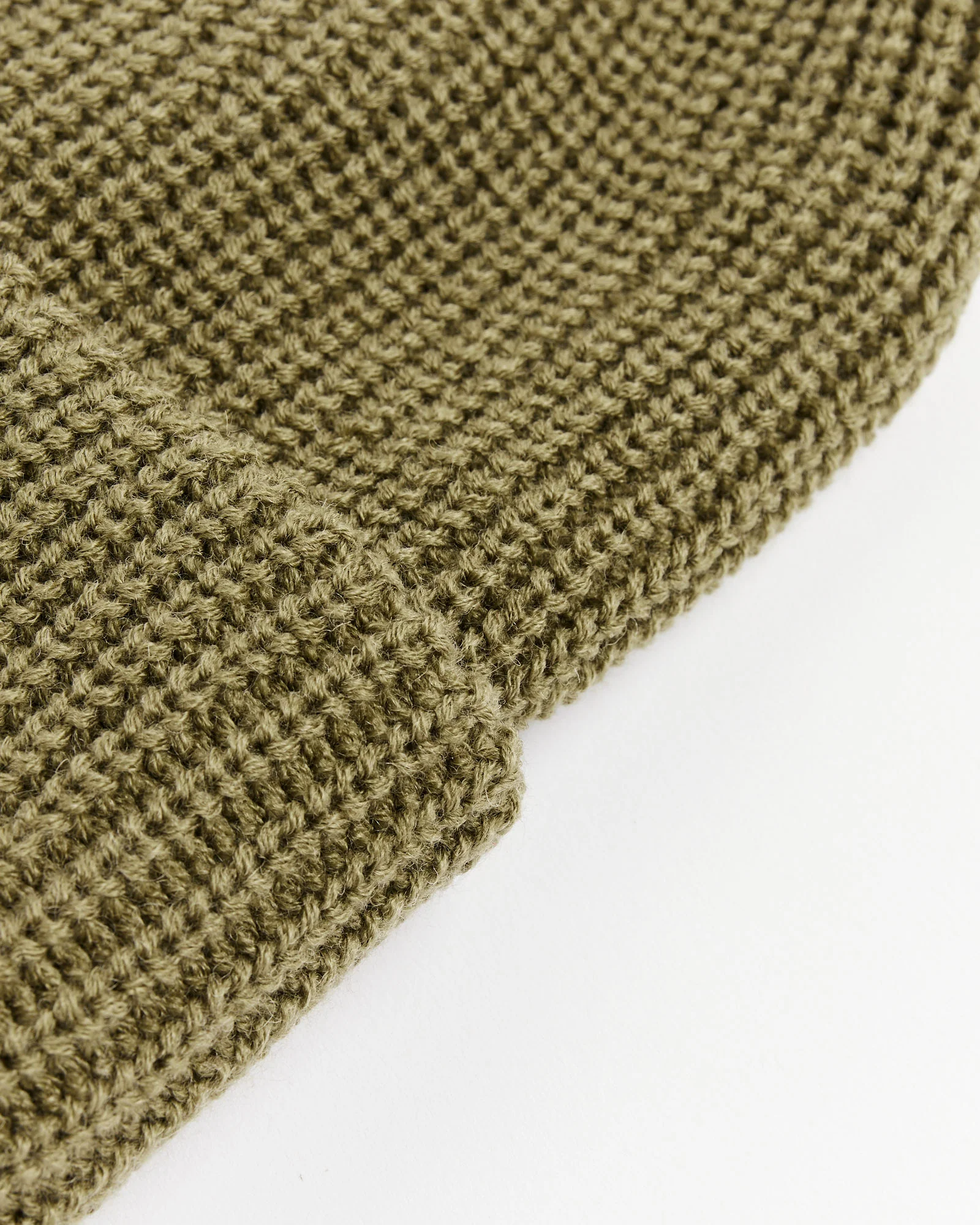 5075 Chunky Beanie in Light Olive - Image 3
