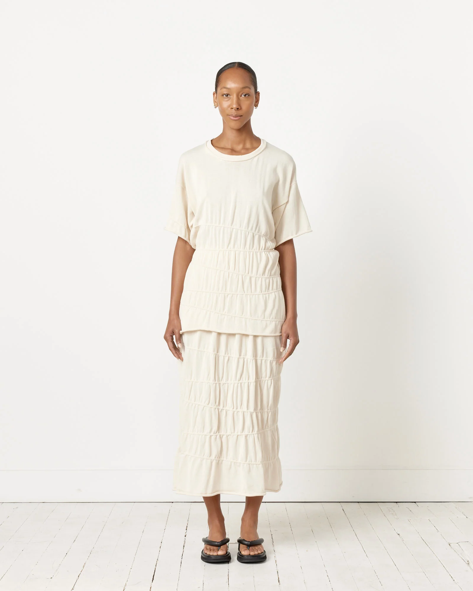 Asa Skirt in Chalk - Image 2