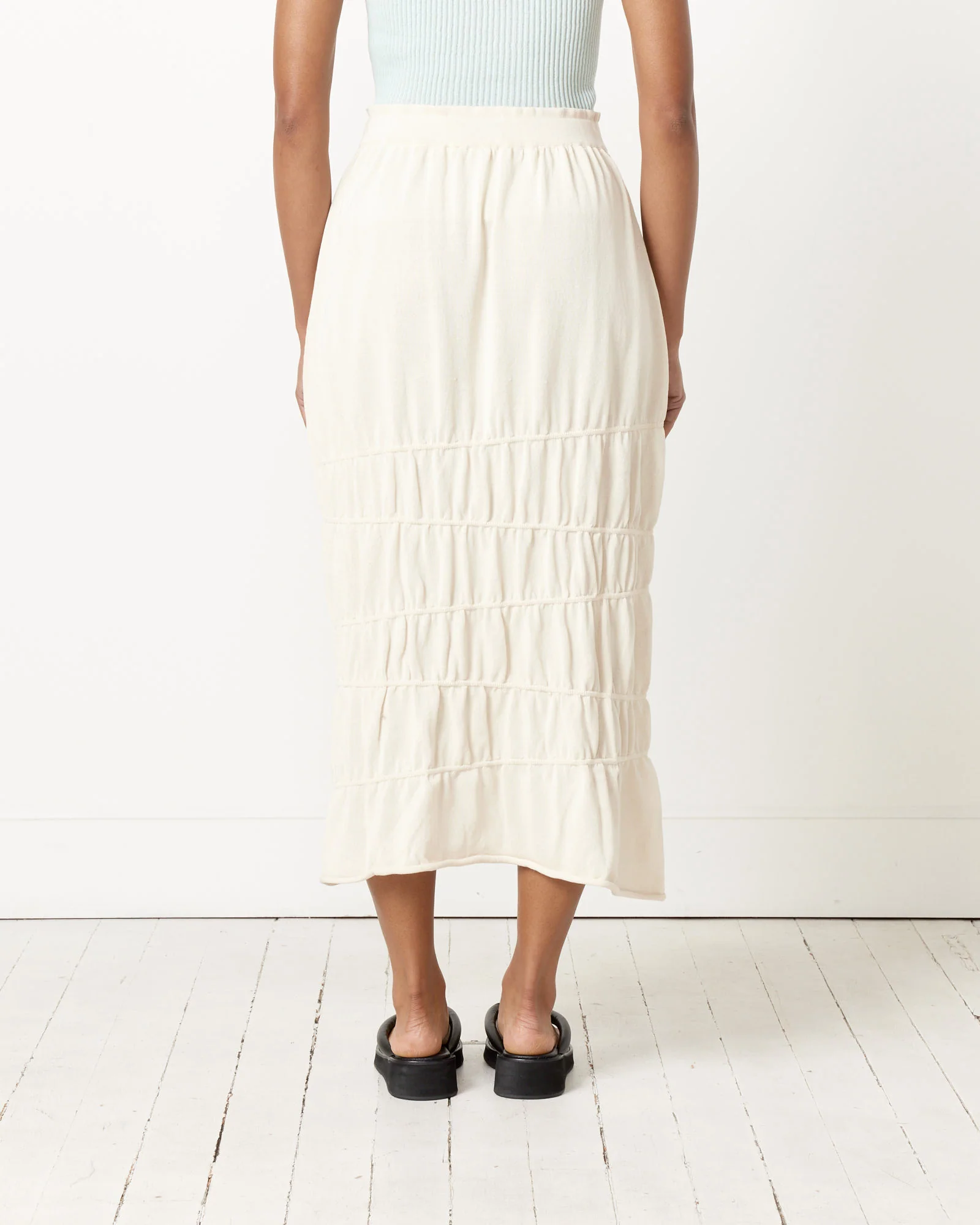 Asa Skirt in Chalk - Image 5