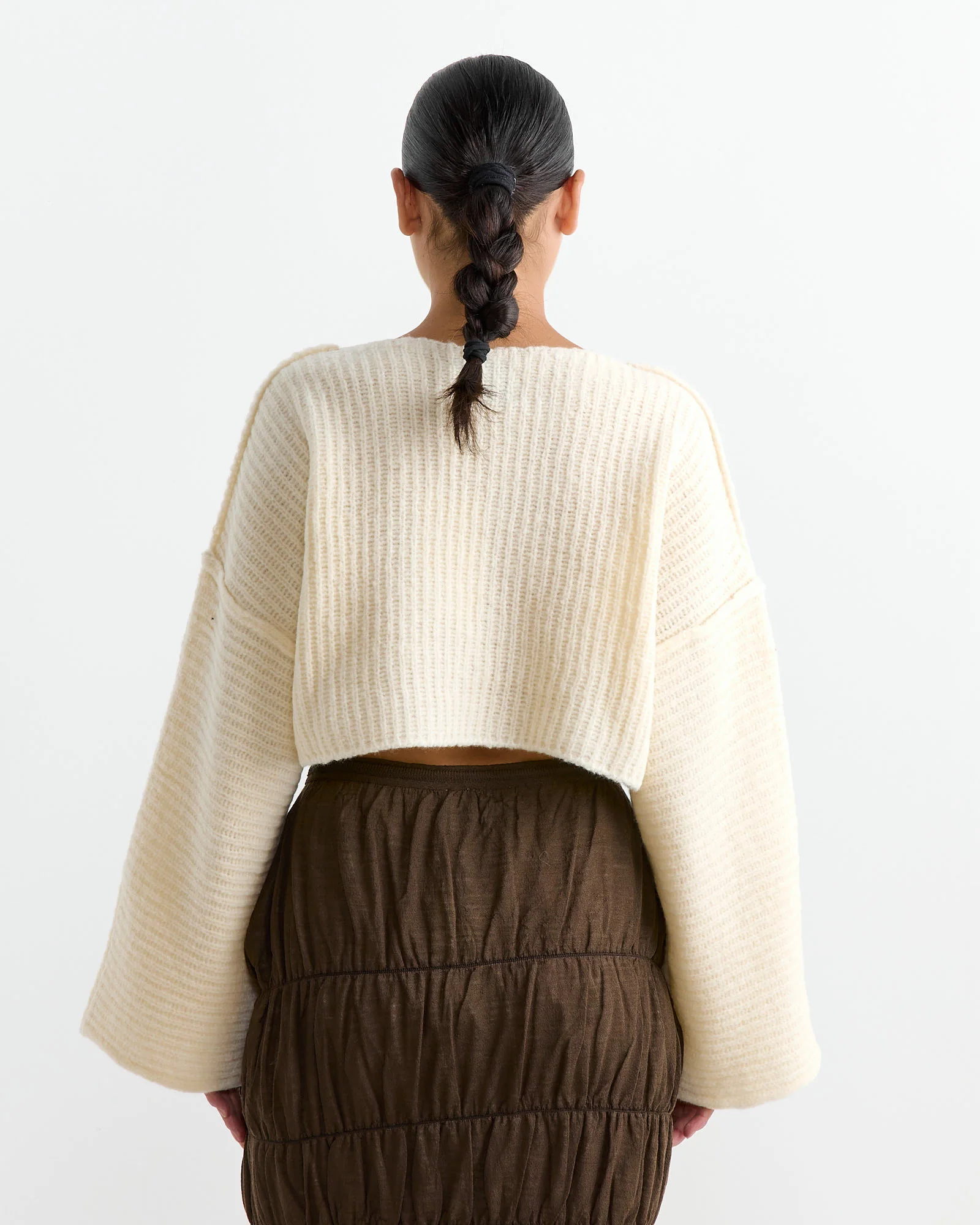 Cama Sweater in Chalk - Image 4