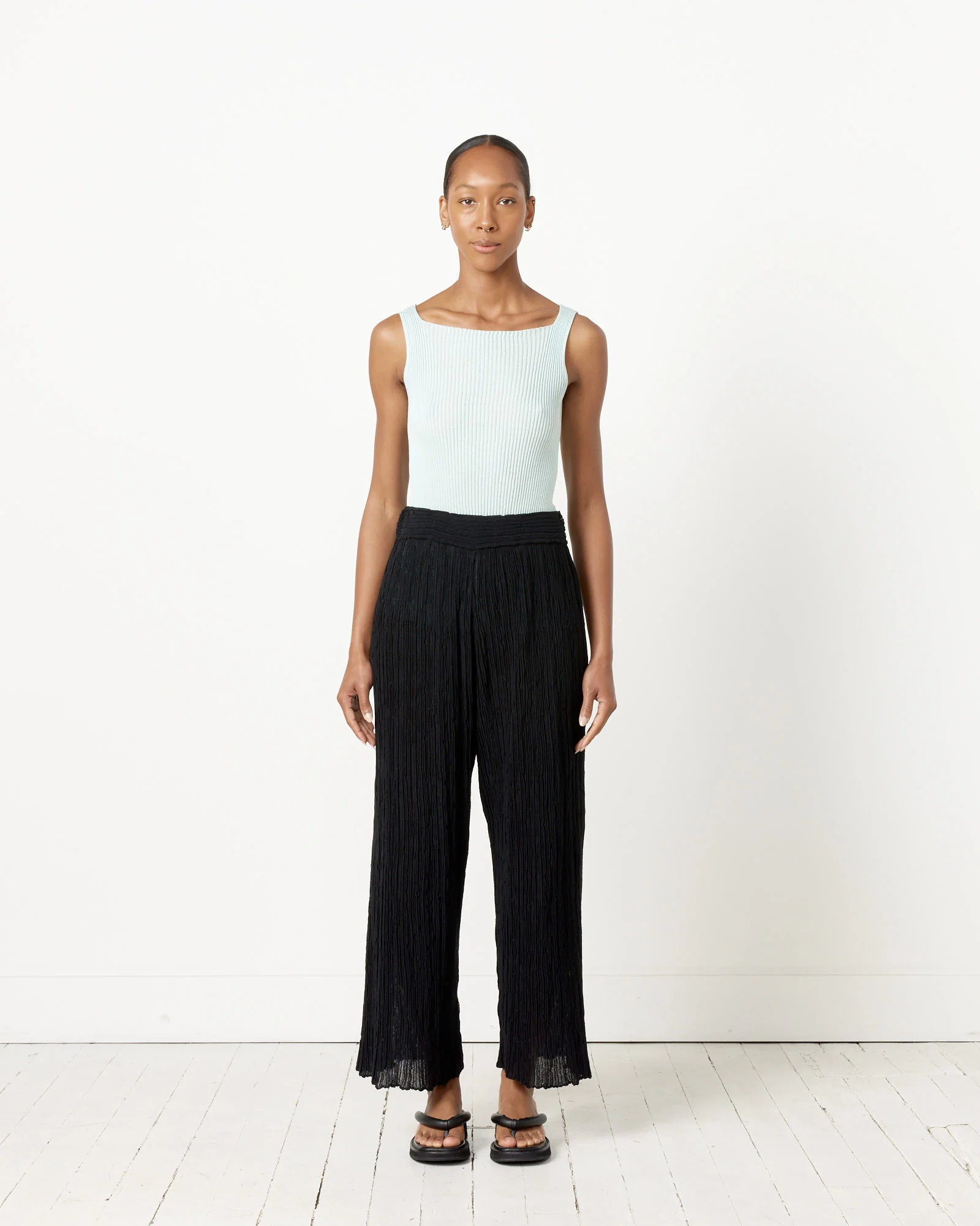 Junko Top in Light Blue - Image 2