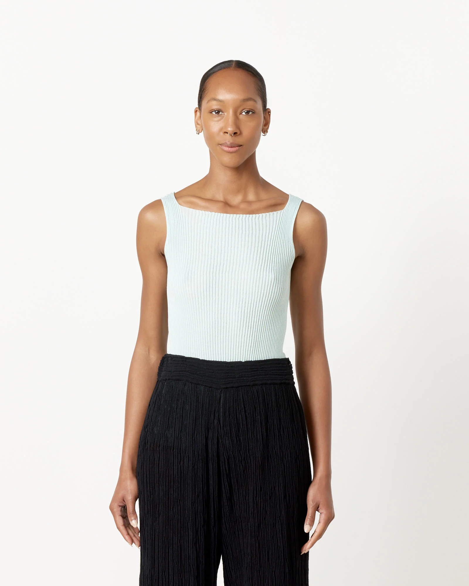 Junko Top in Light Blue - Image 5