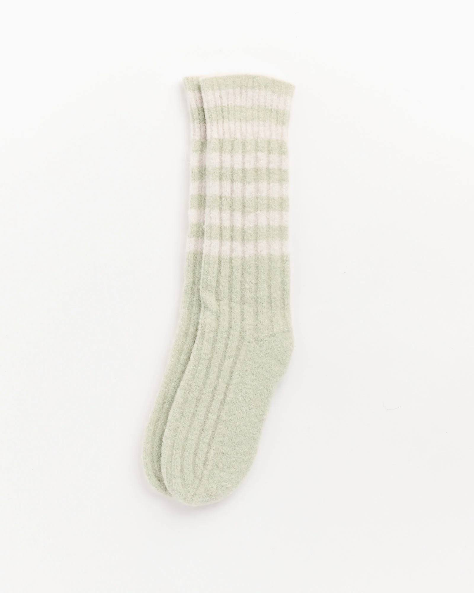 Suro Socks in Soft Green