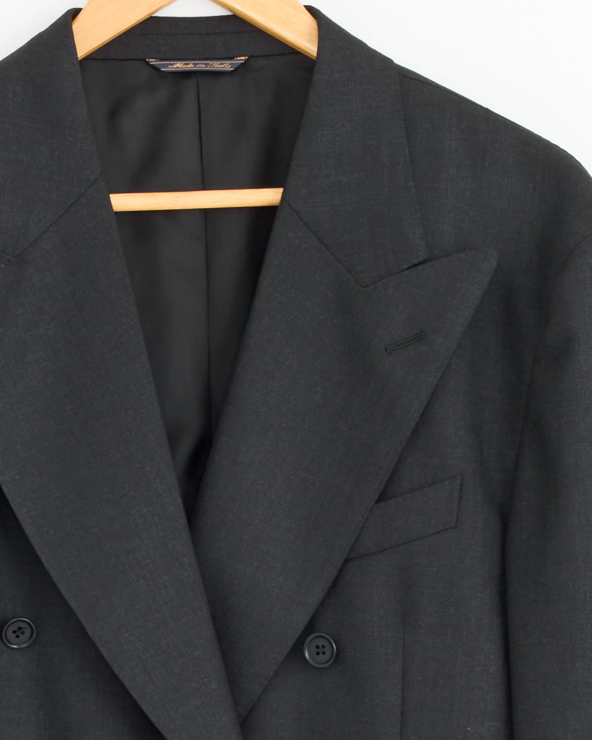 DB Peak Jacket in Grey Melange - Image 3