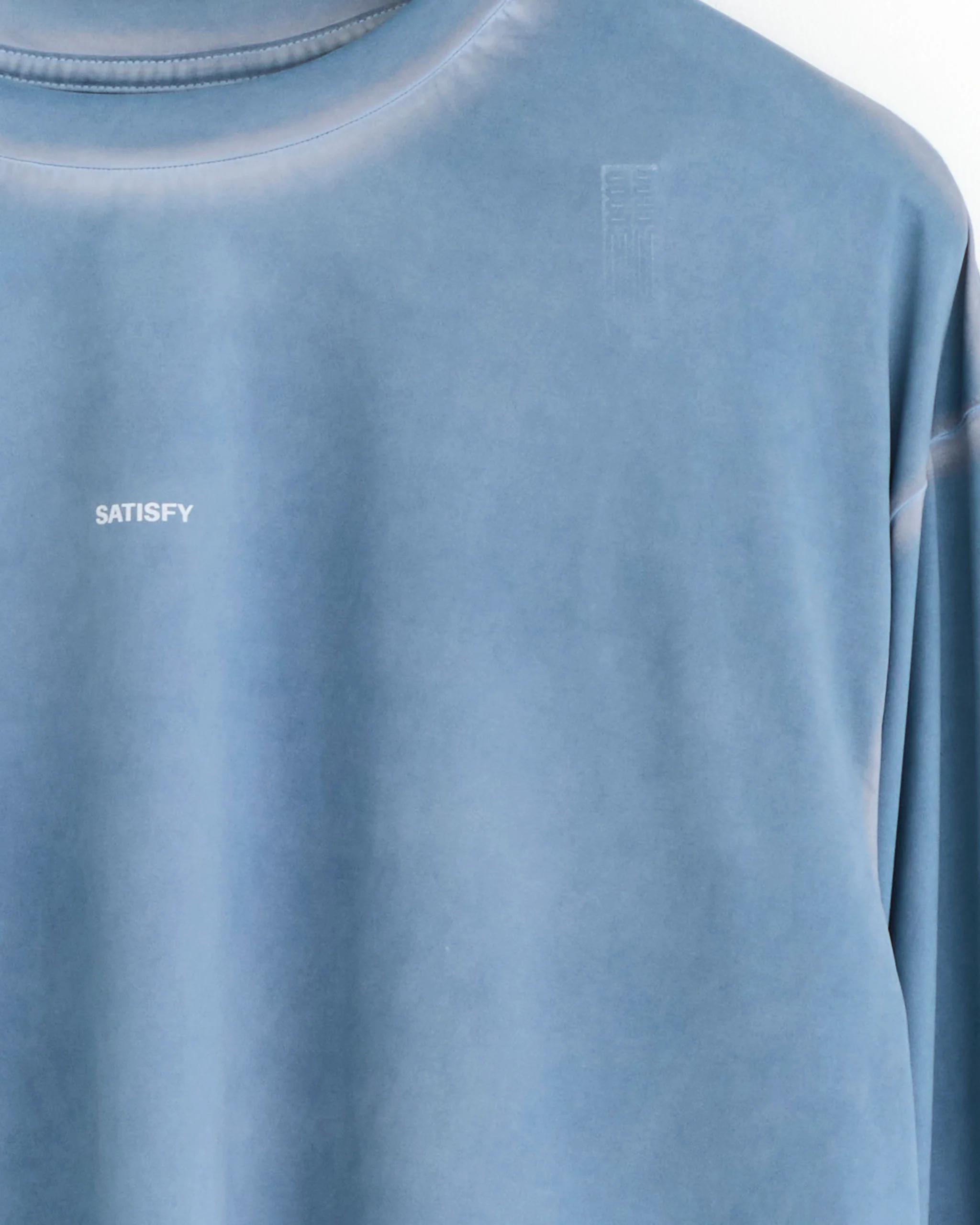 AuraLite™ Long Tee in Pigment Slate - Image 2