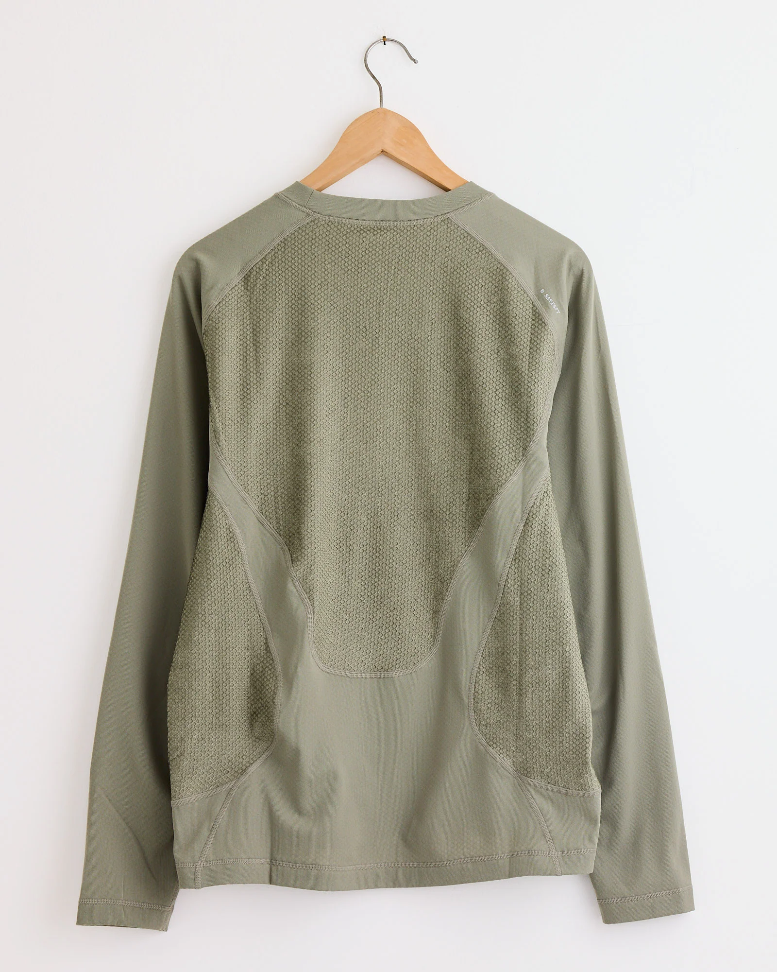 FuzzFleece Octa L/S T-Shirt in Vetiver - Image 3