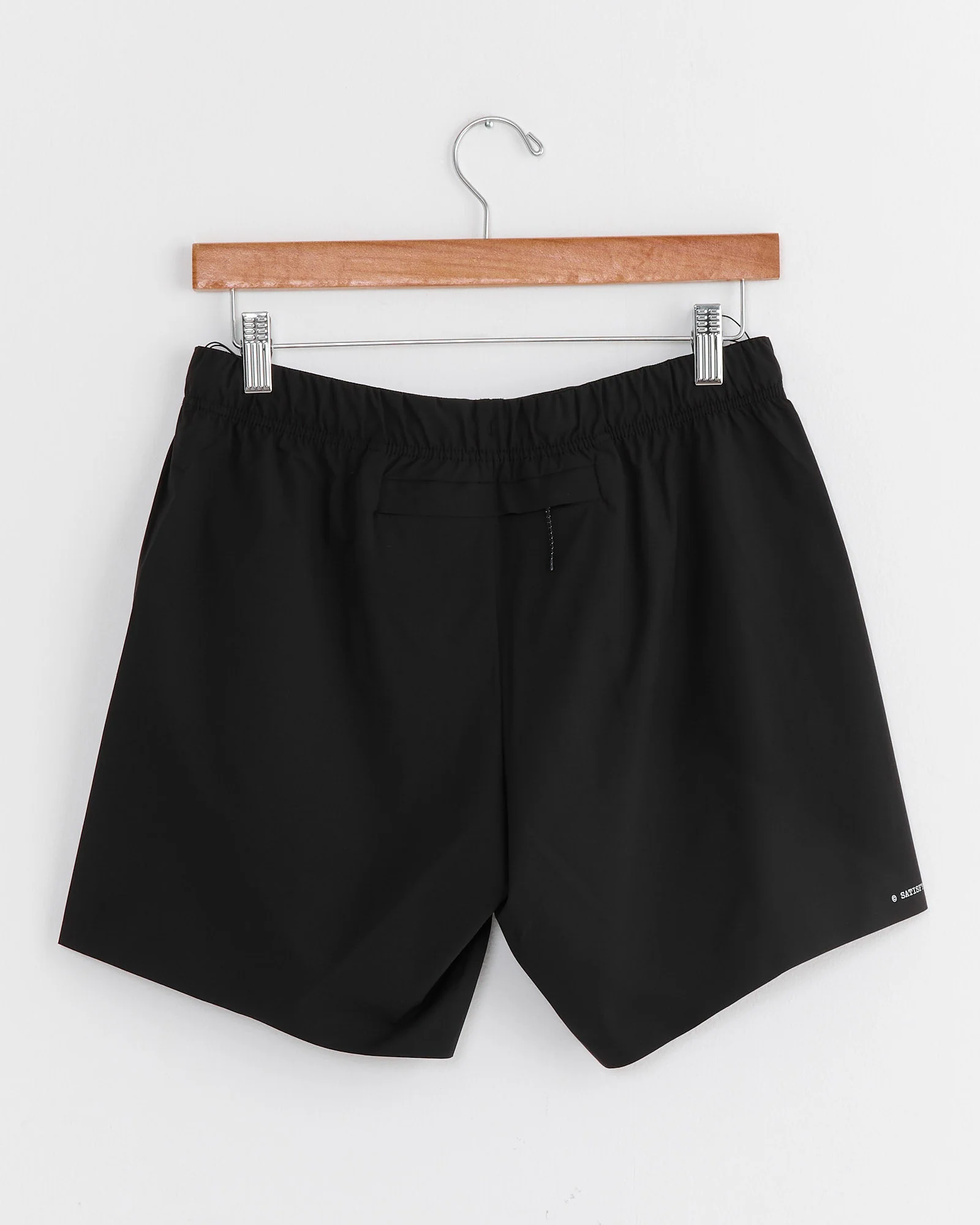 PeaceShell 5" Unlined Short in Black - Image 2
