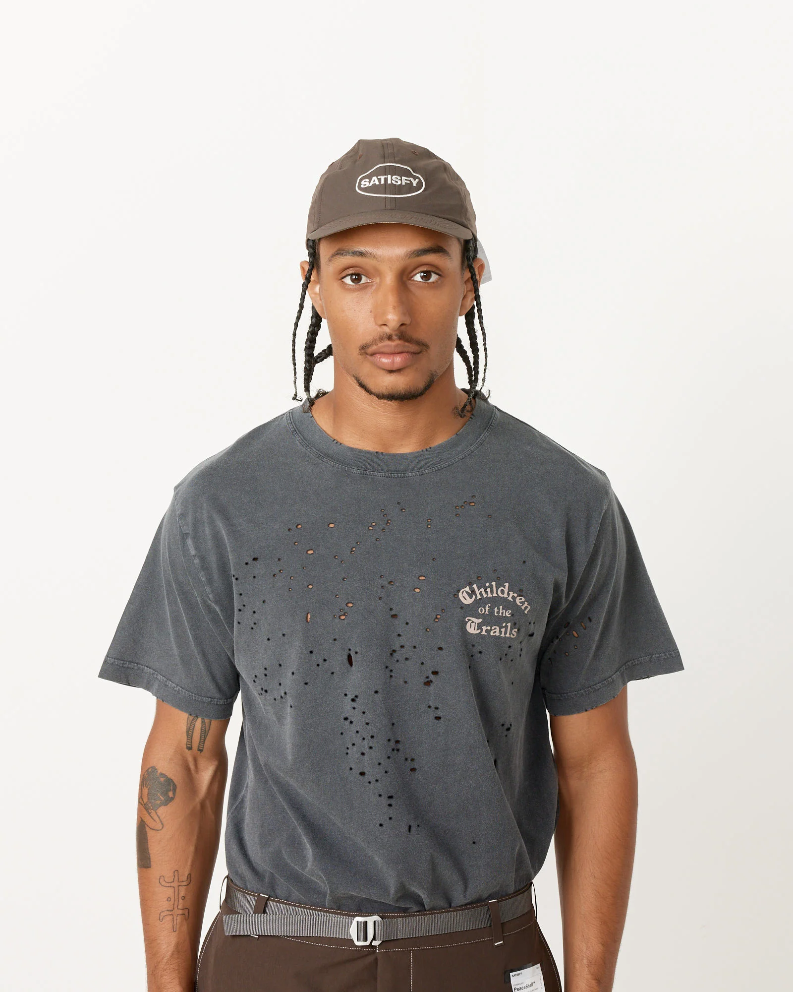 PeaceShell Running Cap in Brown - Image 2