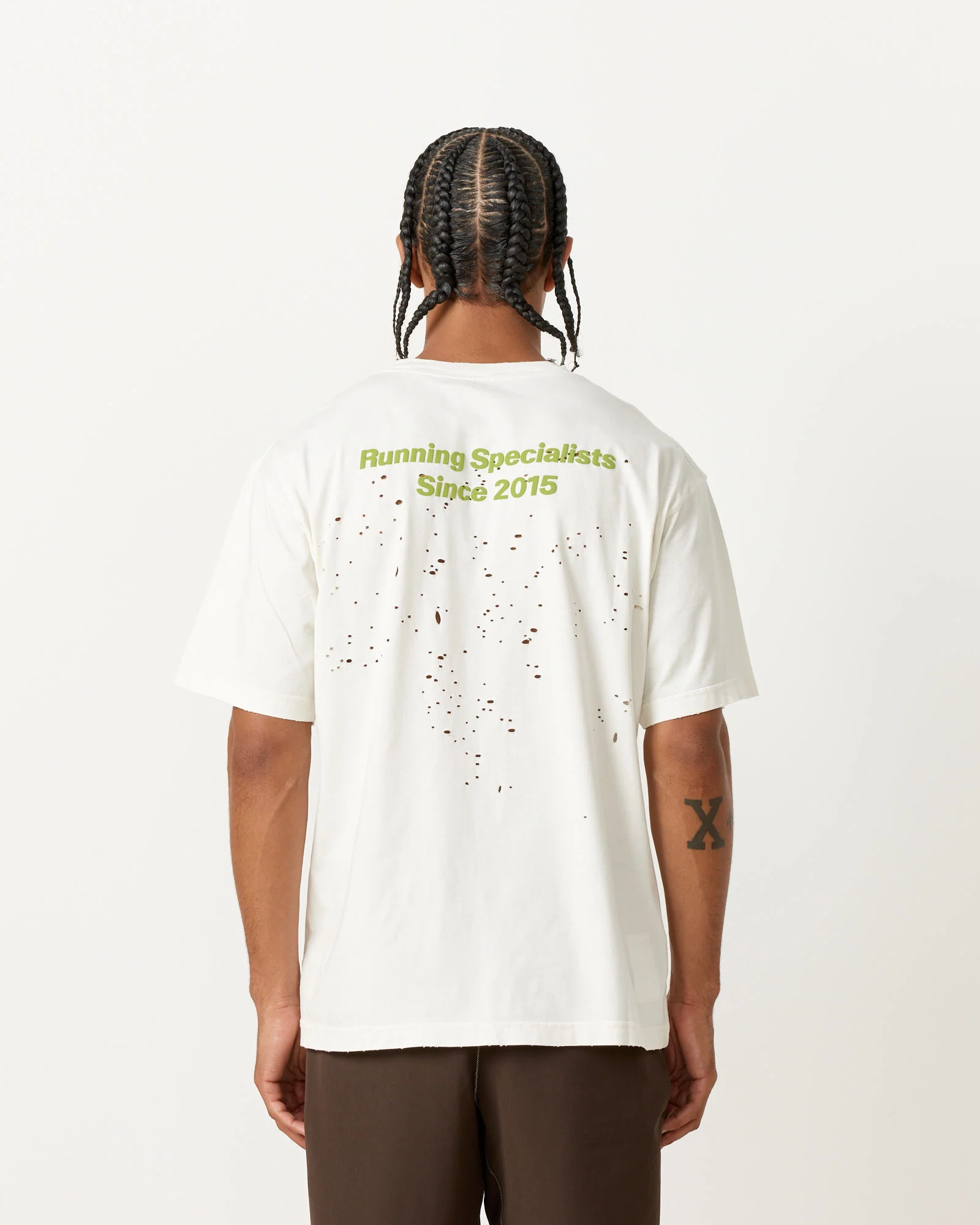SRS MothTech T-Shirt in Off White - Image 2