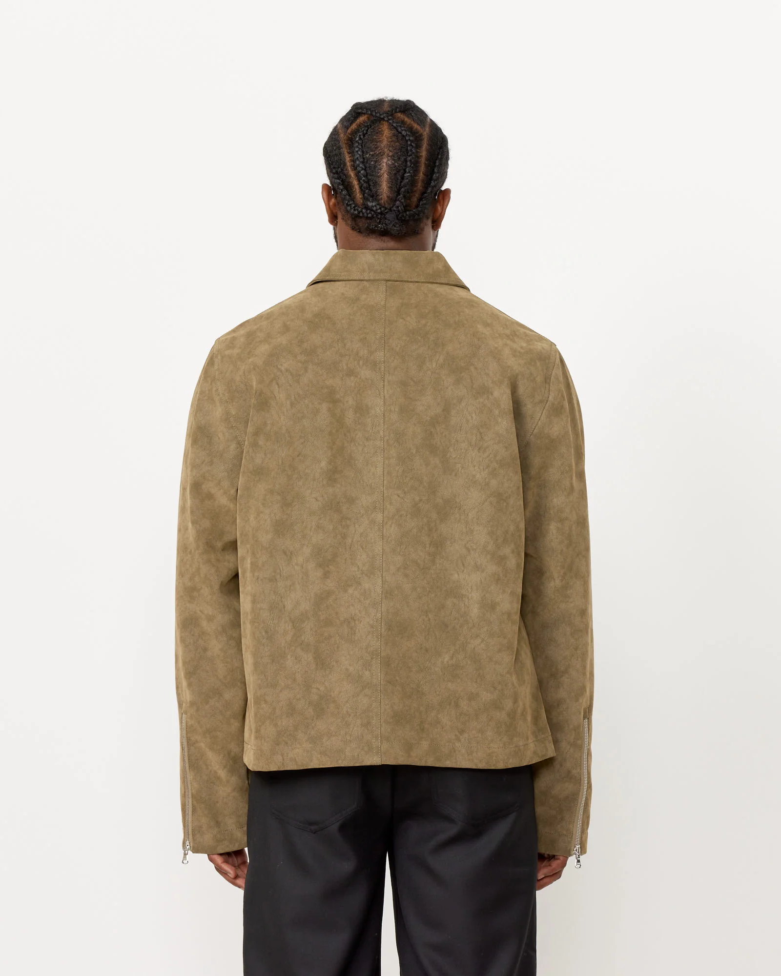 Bardem Jacket in Brushed Moss - Image 6