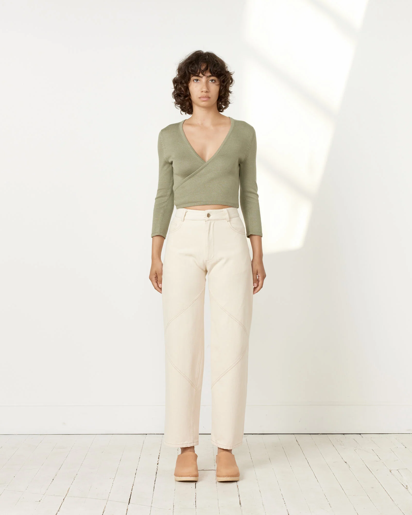 Elsa Top in Sage - Image 2