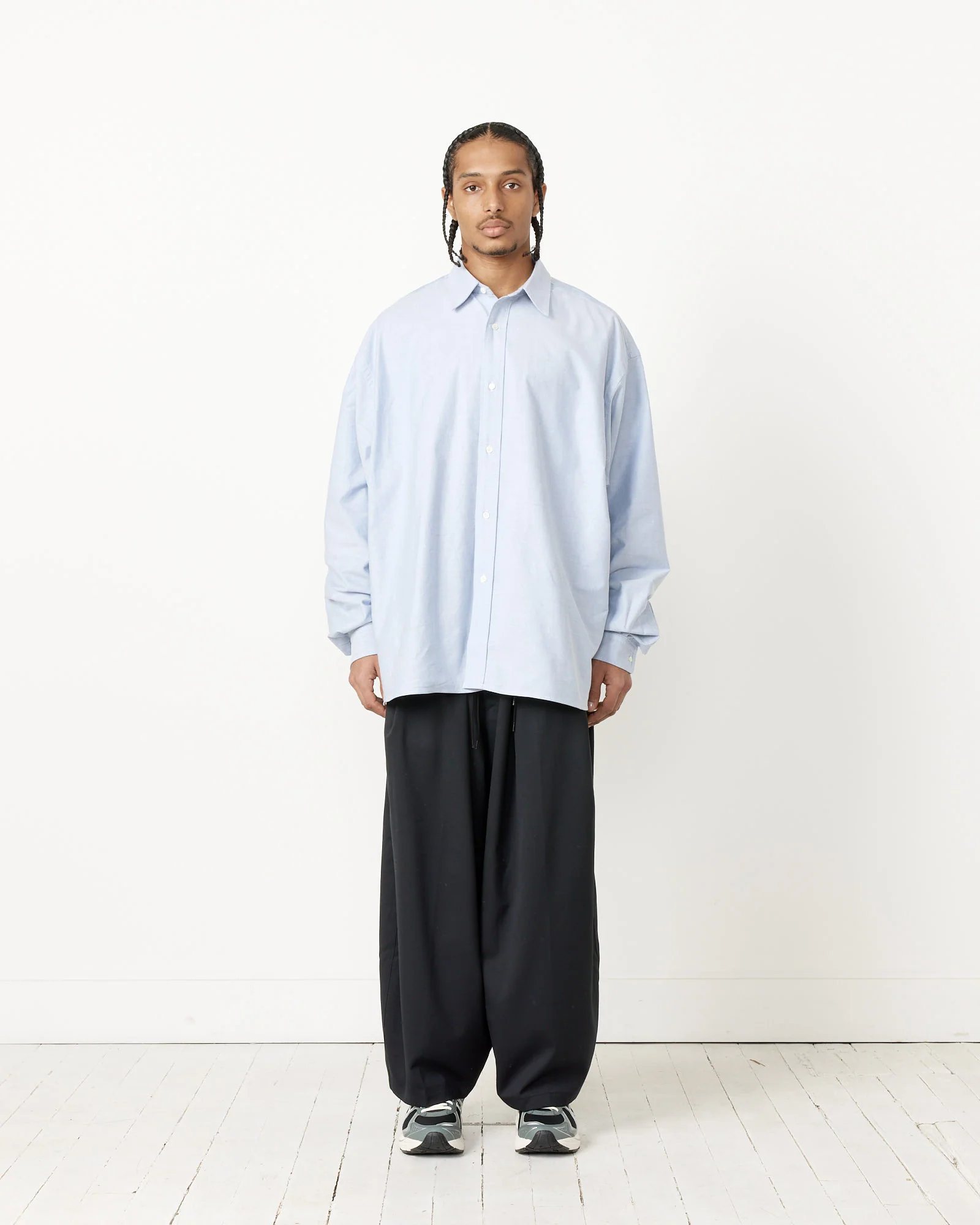 Wide Shirt in Blue - Image 2