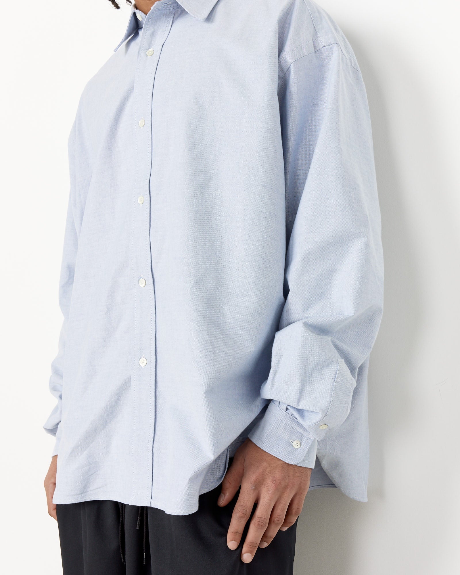 Wide Shirt in Blue - Image 5