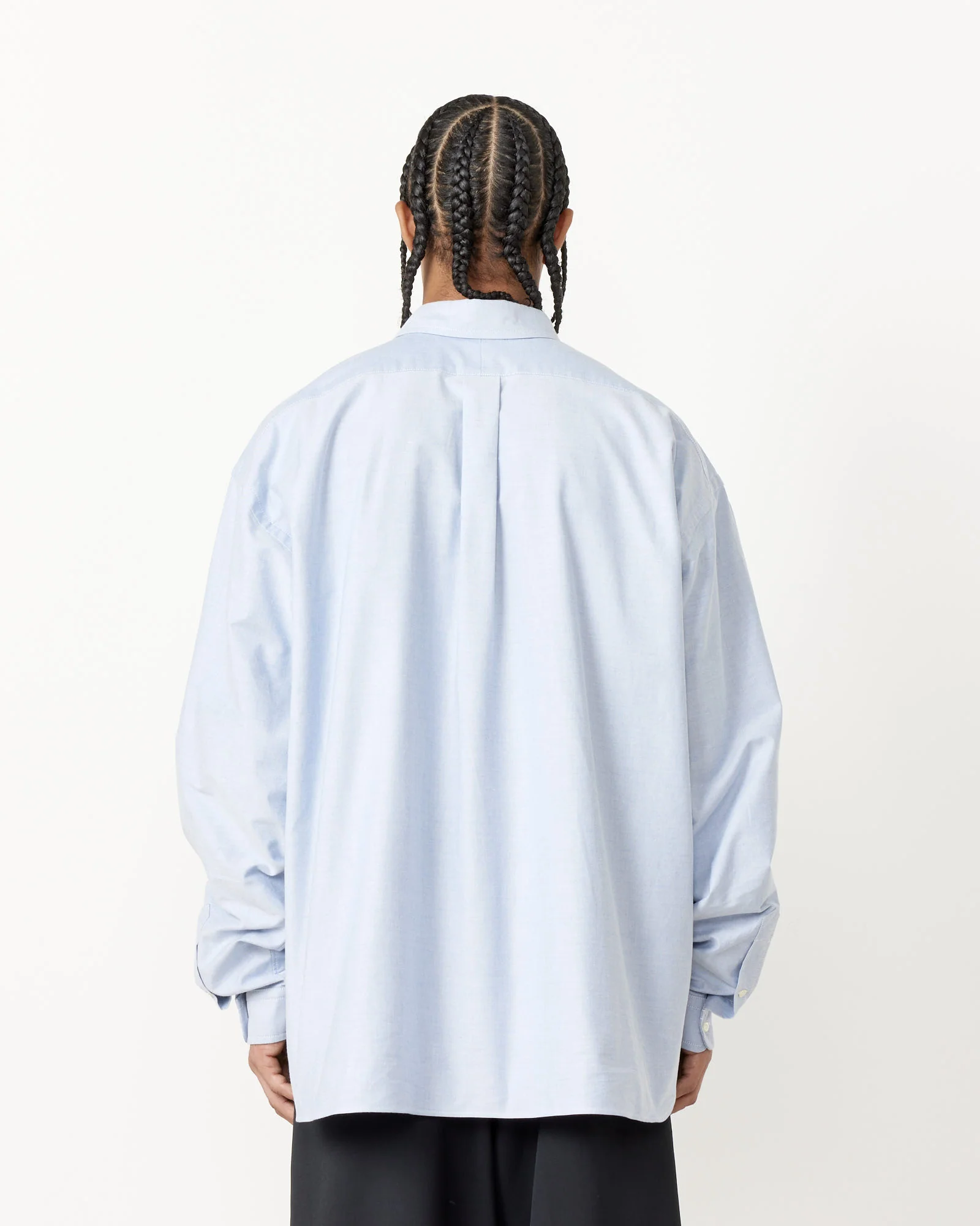 Wide Shirt in Blue - Image 6