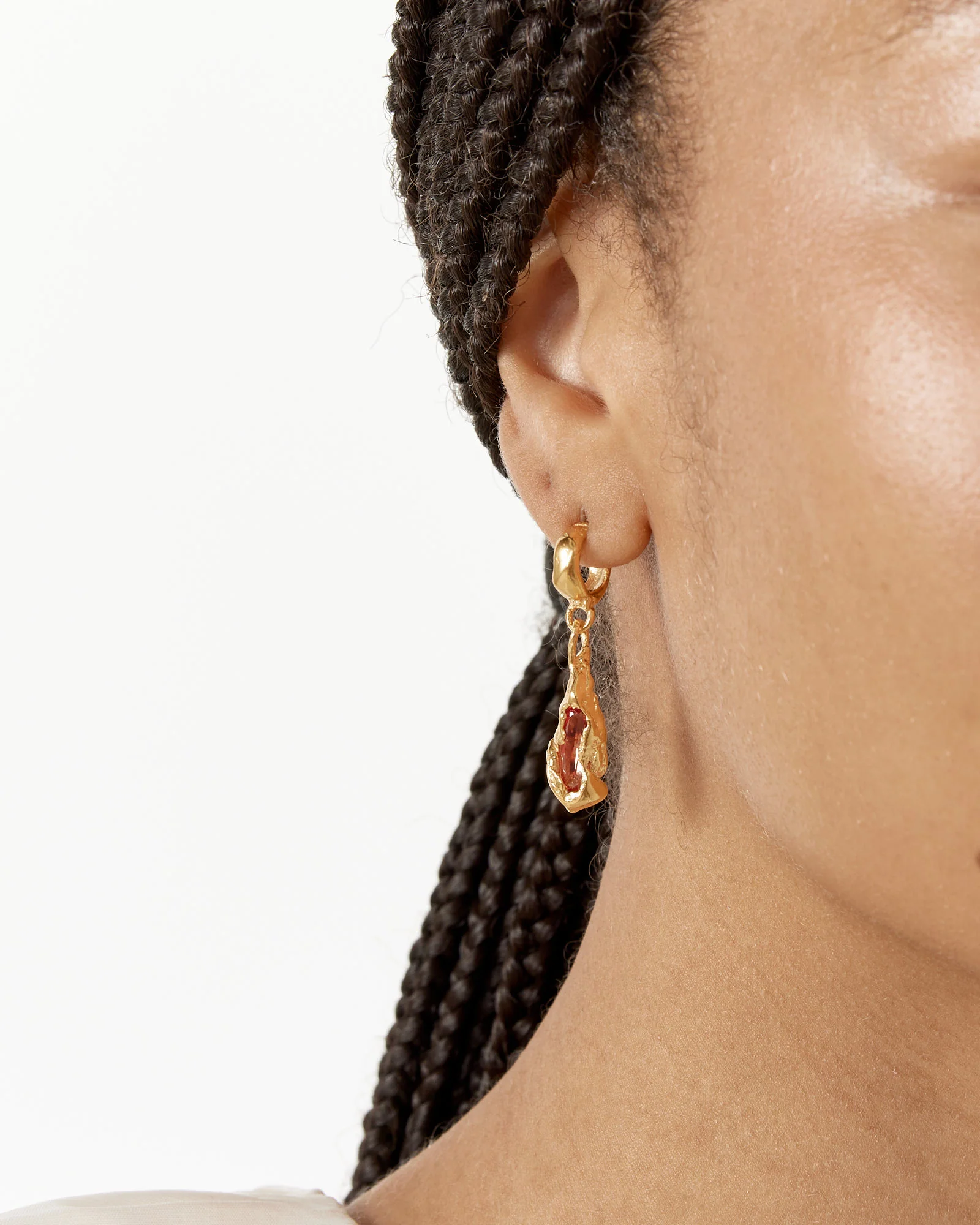 Naranja Hoop Earring - Image 2