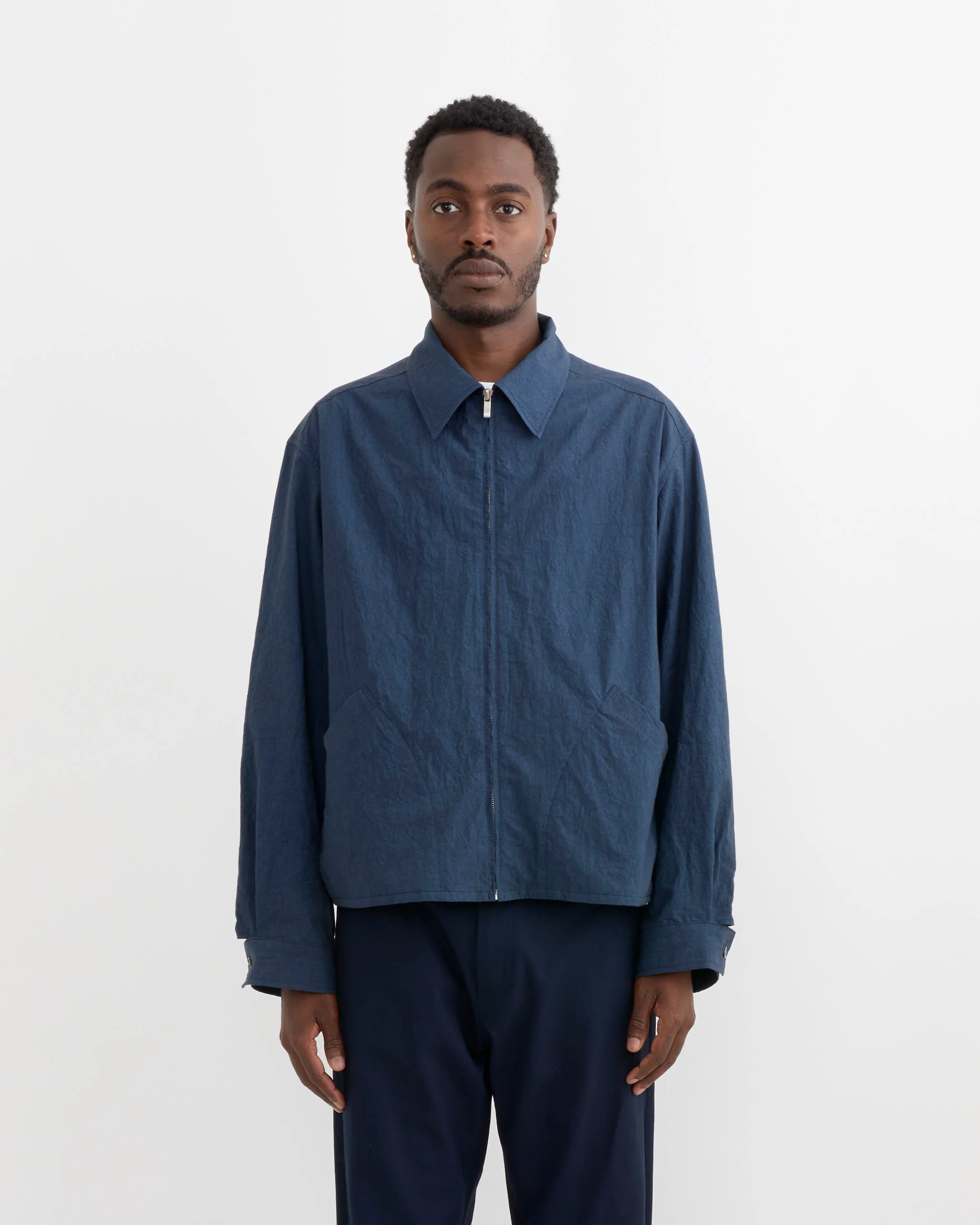 4H Jacket in Sun Dried Cotton Navy