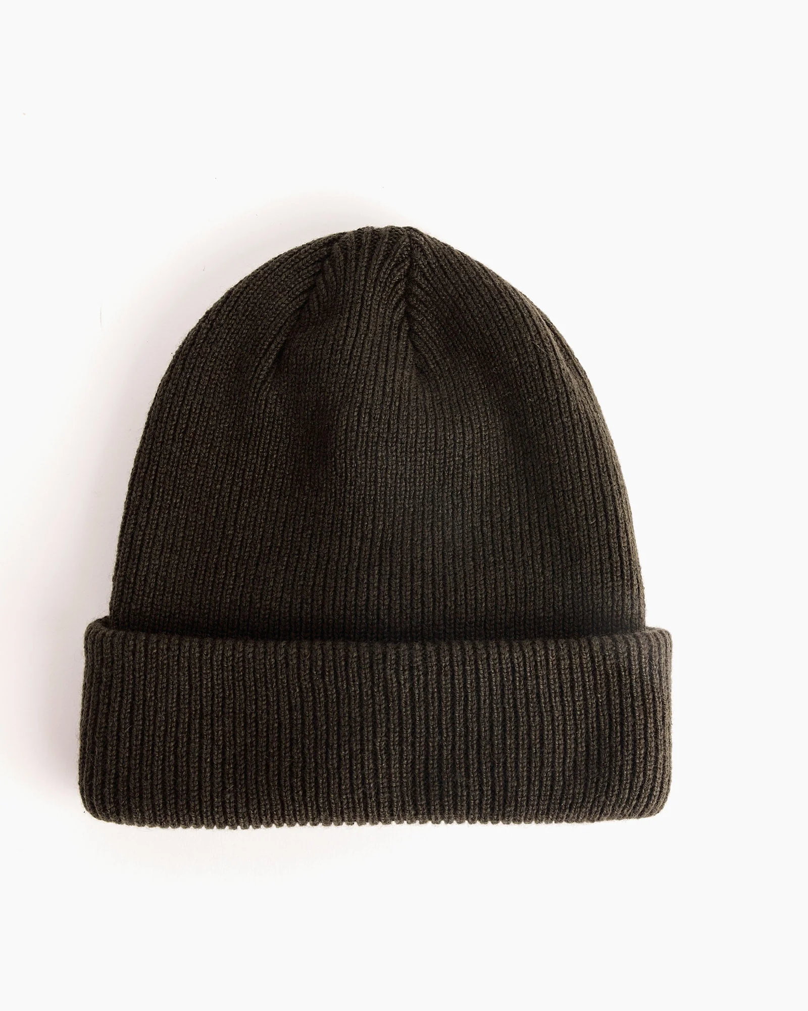 Cashmere Beanie in Moss