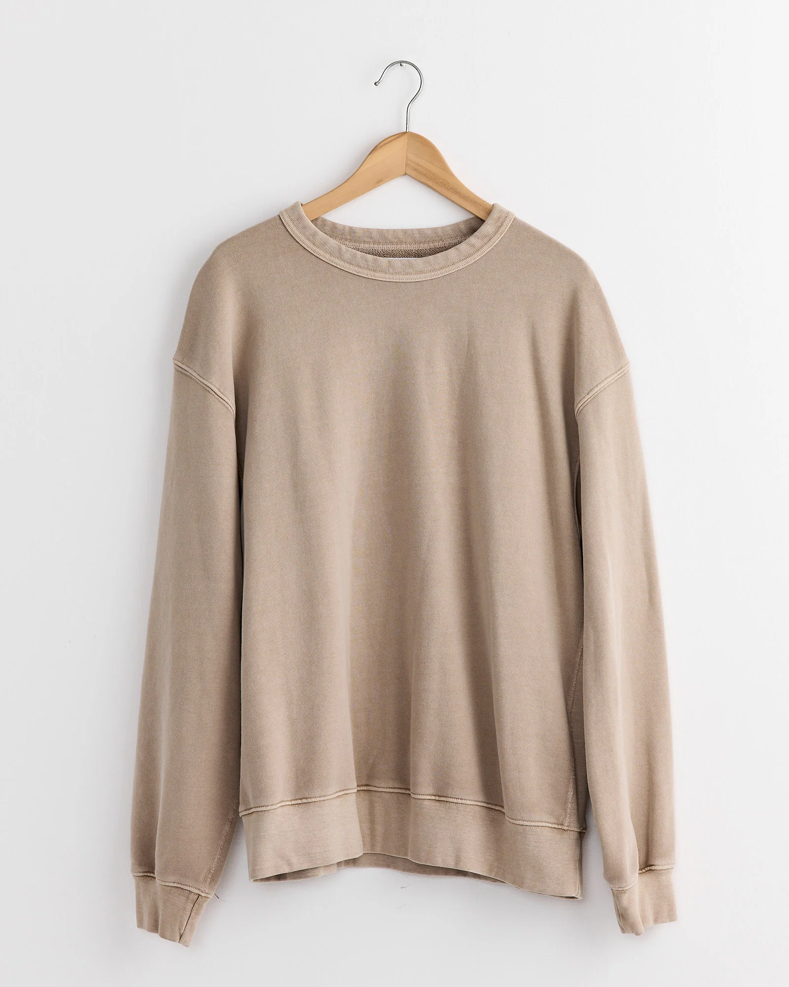 Dolphy Crew in 22oz French Terry Sand