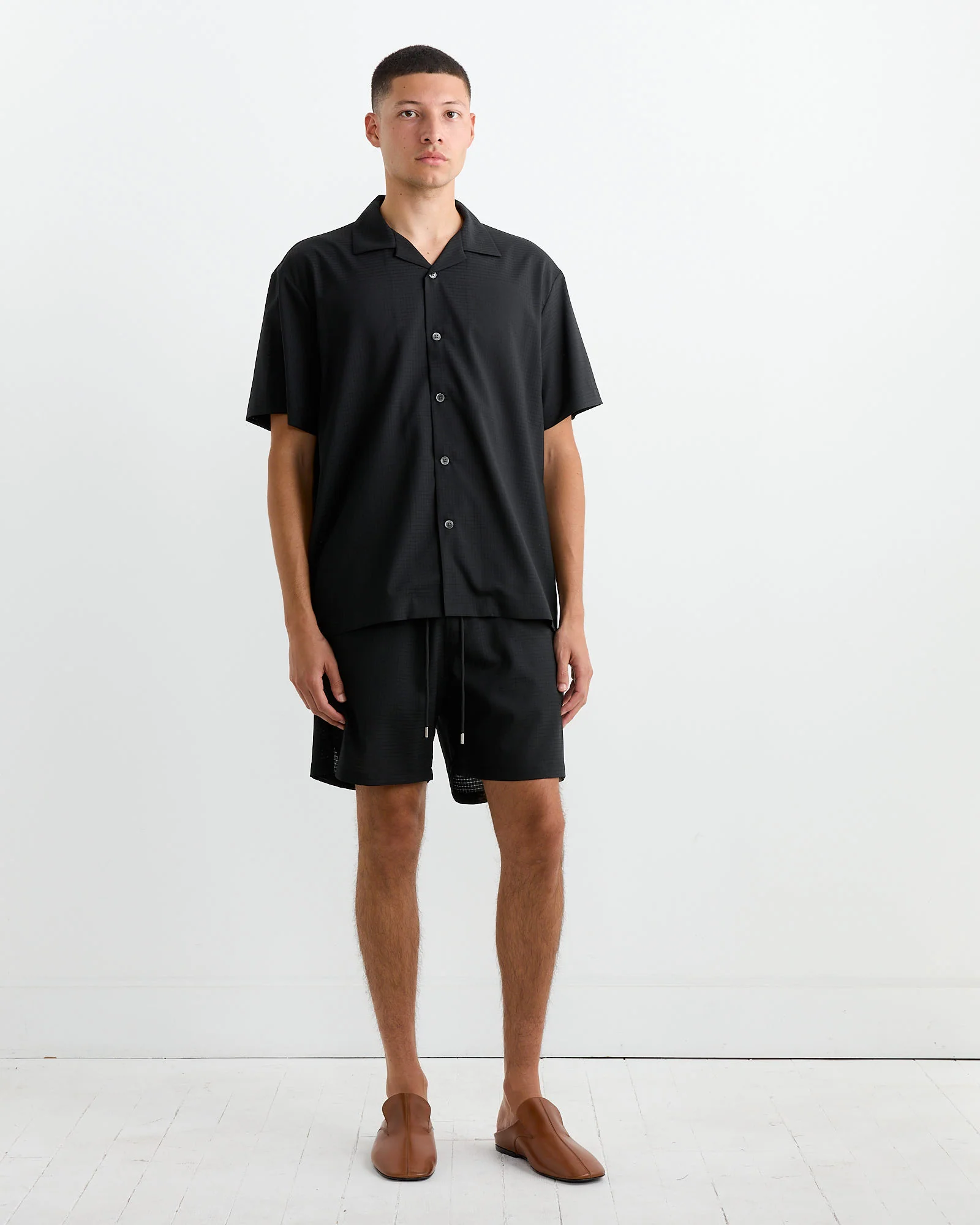 Haus Shirt in Air Mesh Black - Image 2
