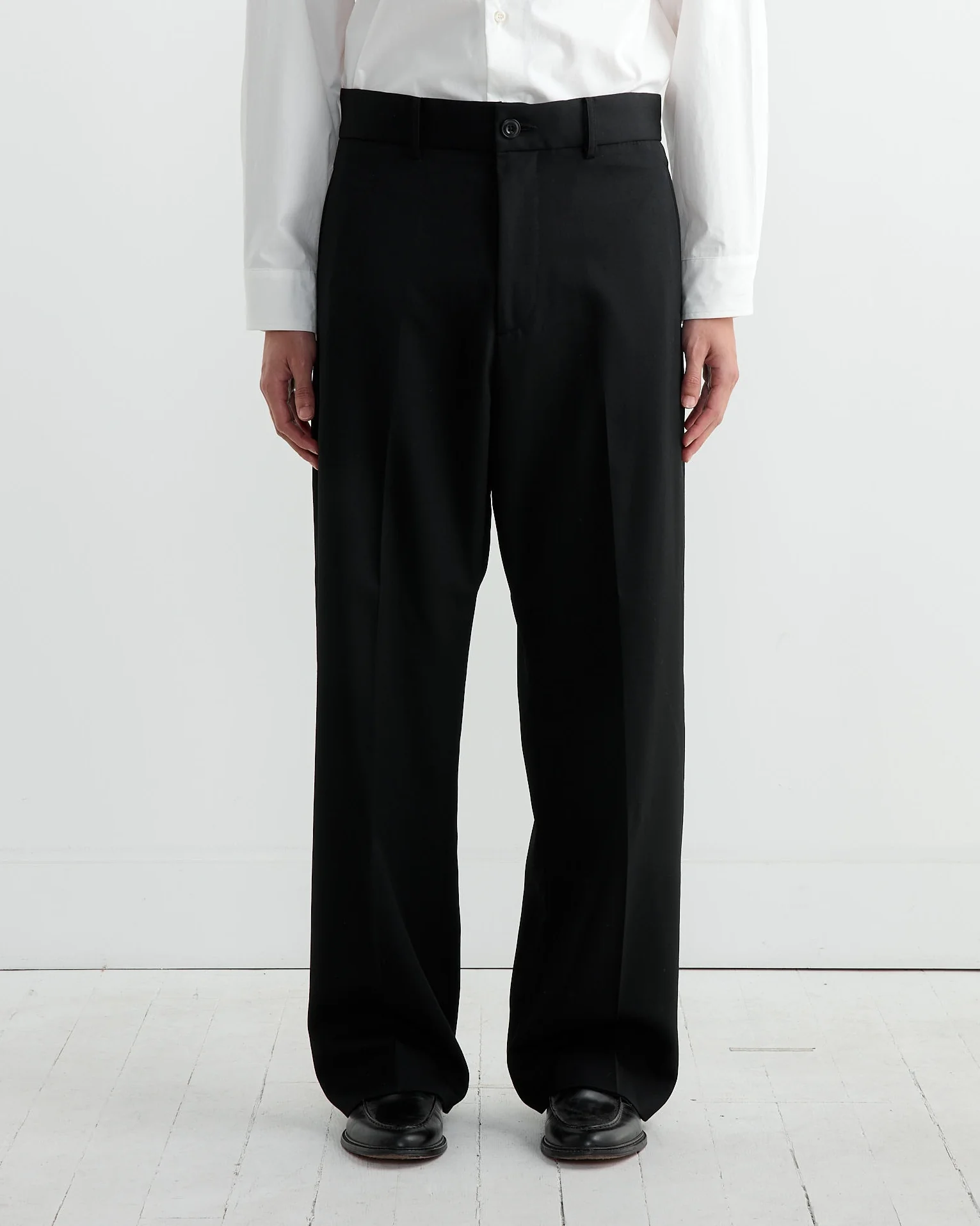 Jazz Pant Wool Gabardine in Black