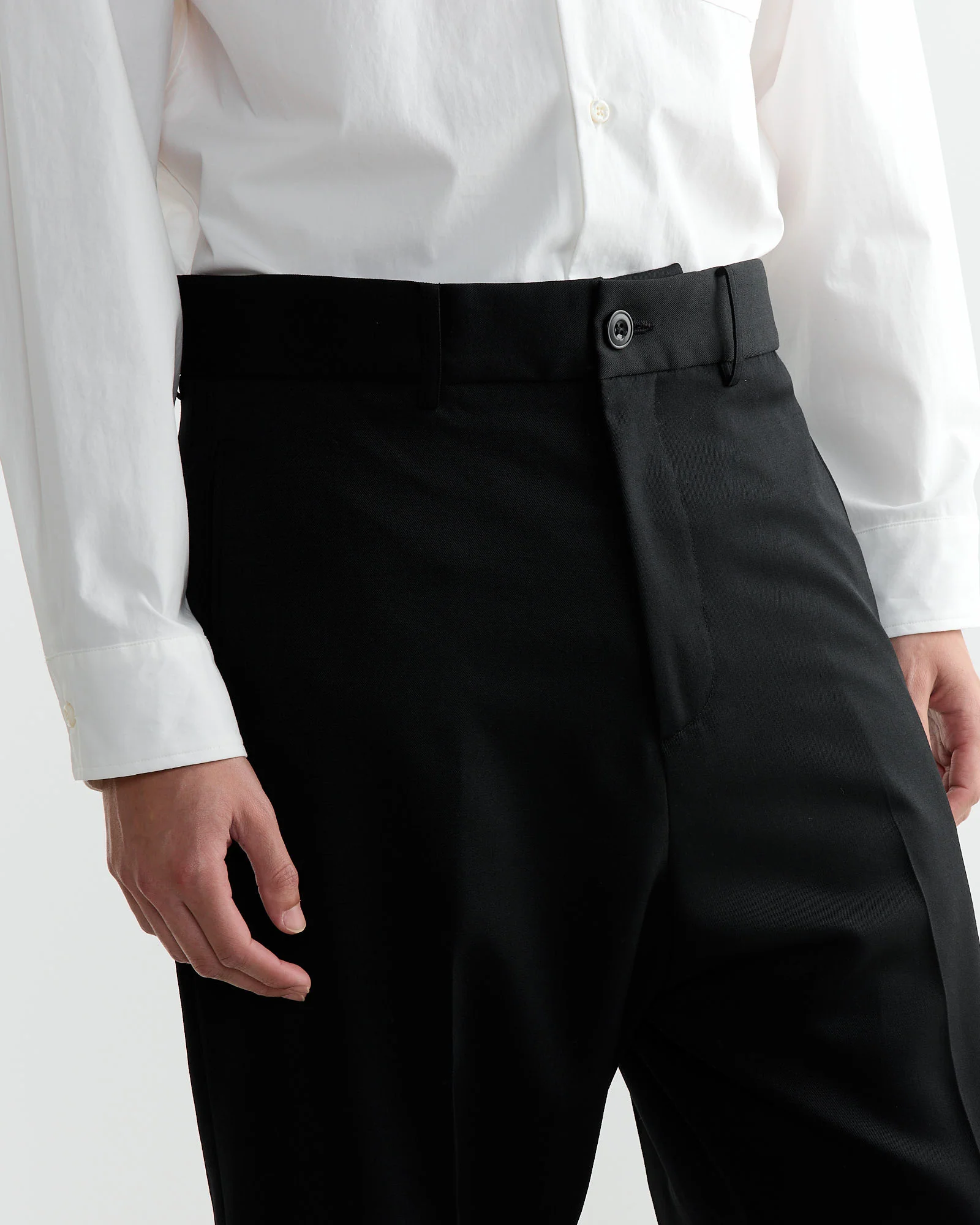 Jazz Pant Wool Gabardine in Black - Image 2