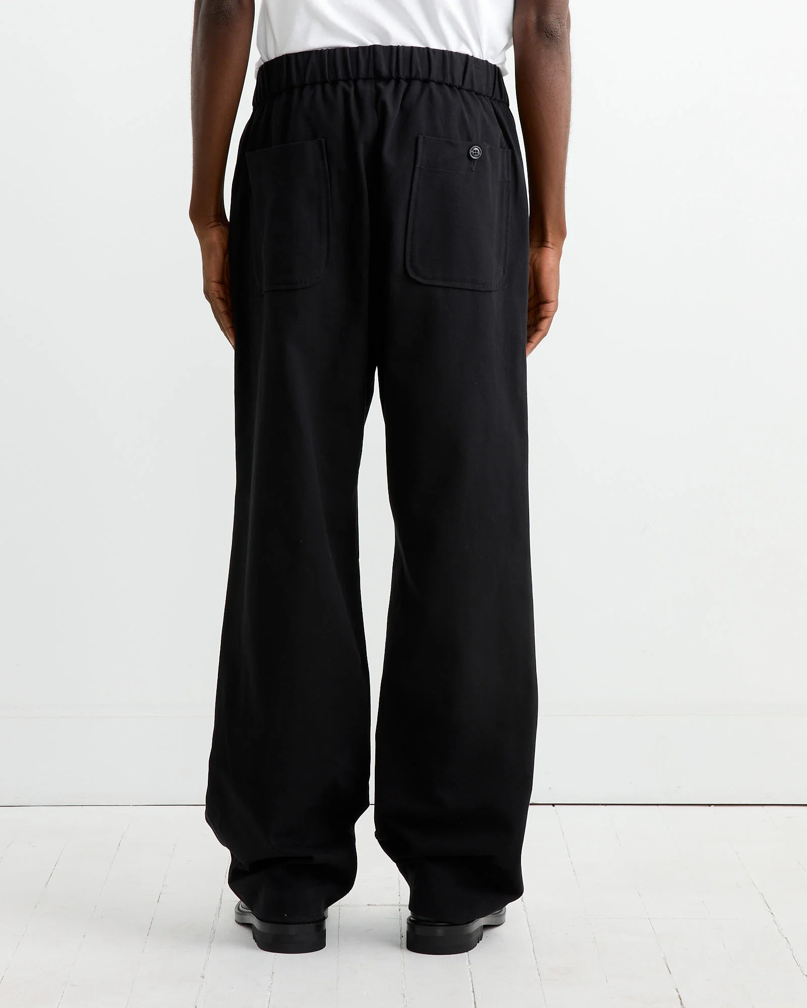 Kogai Pant in 11oz Overdyed Twill Black - Image 4