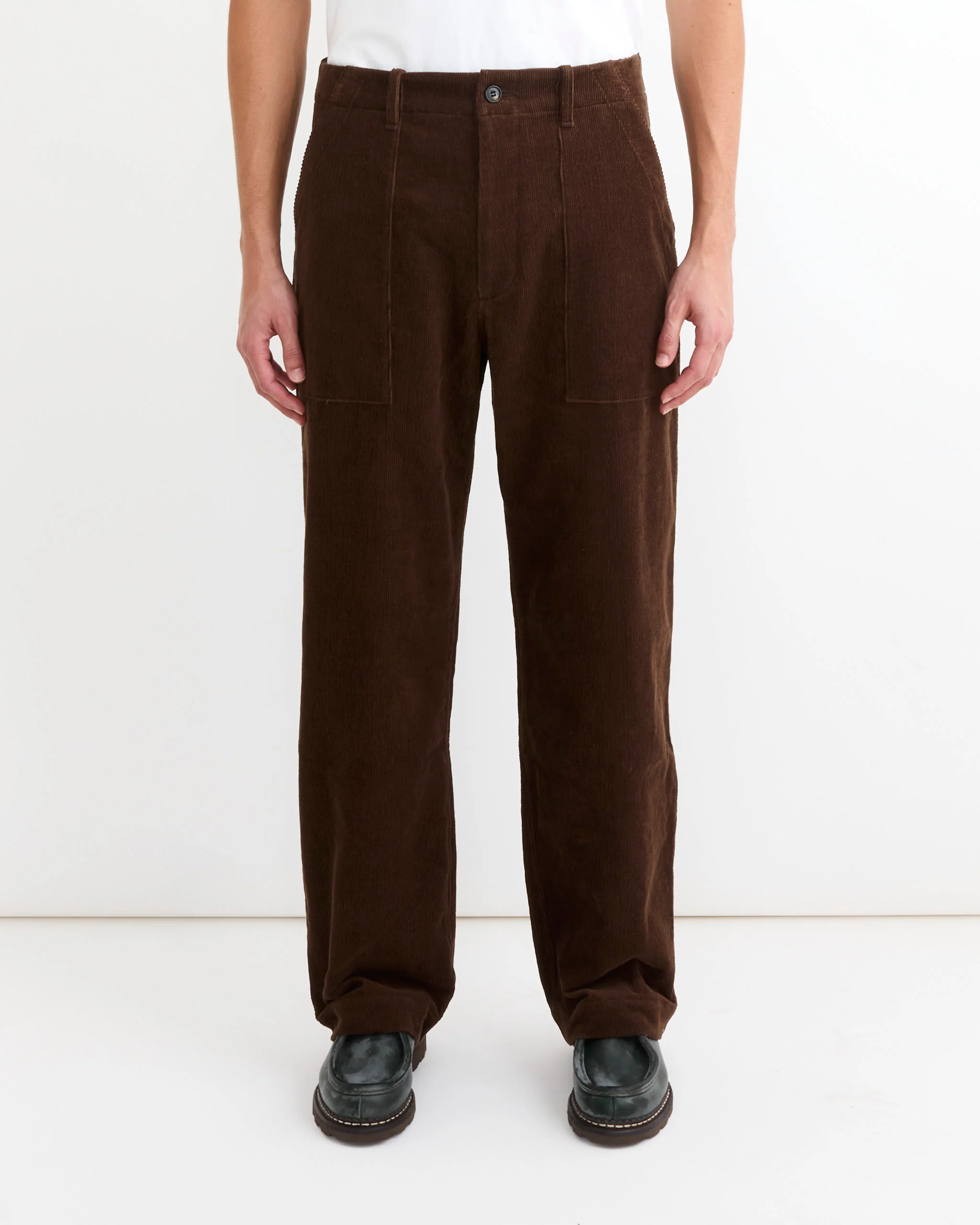 Toyon Pant in Washed Corduroy Brown