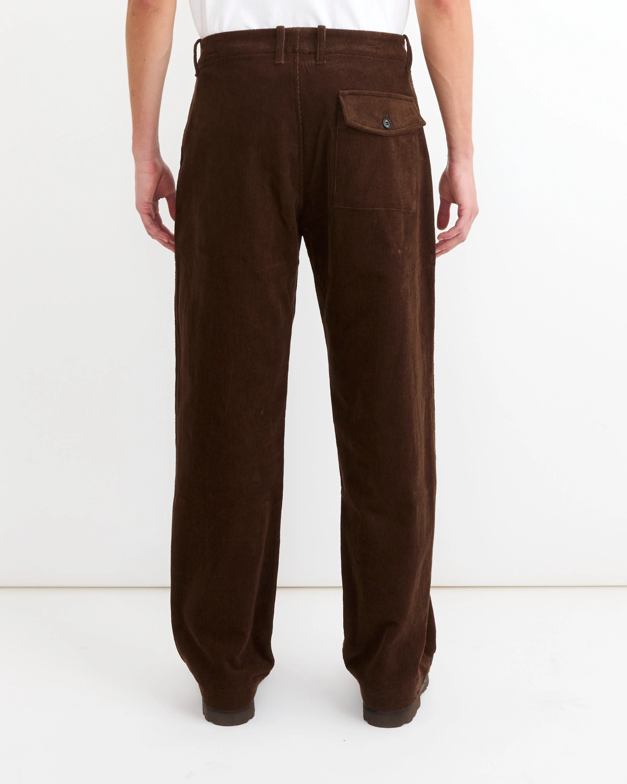 Toyon Pant in Washed Corduroy Brown - Image 2