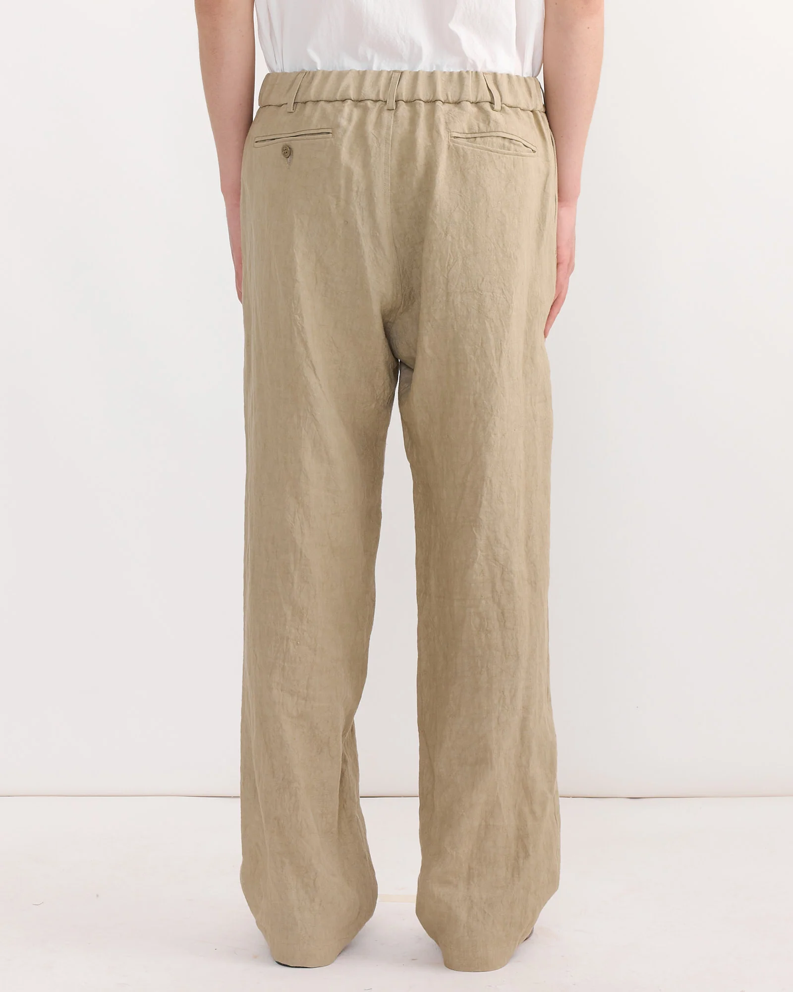 West Coast Pant in Sun Dried Linen Sand - Image 3