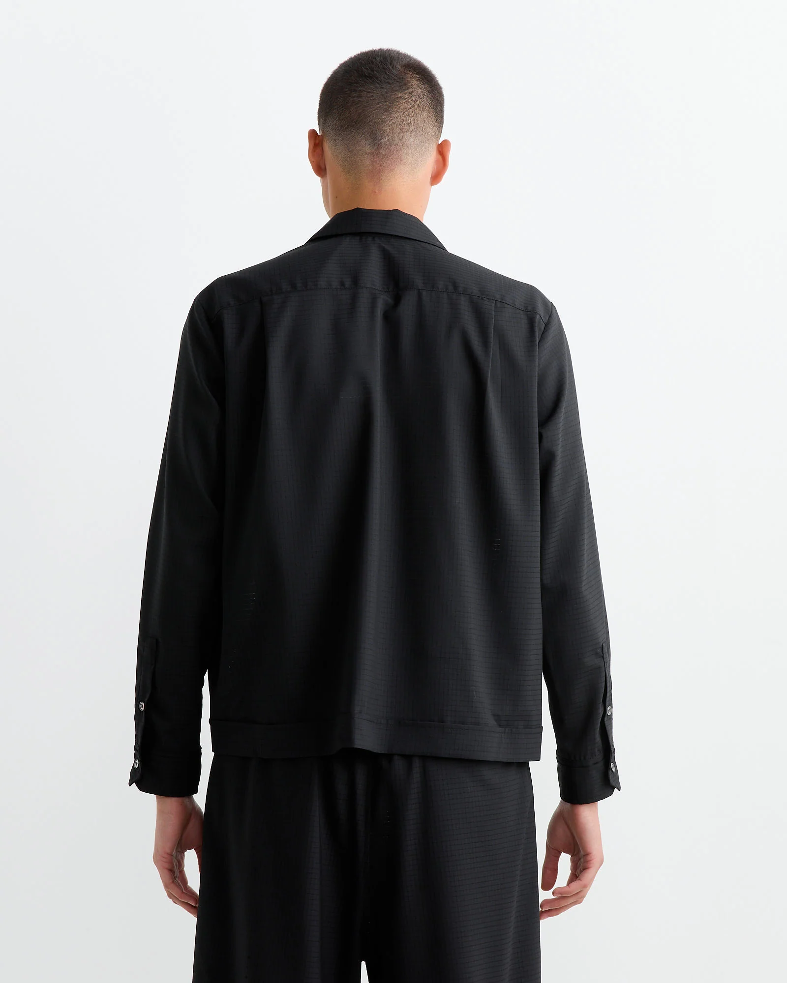 Zach Shirt in Air Mesh Black - Image 5