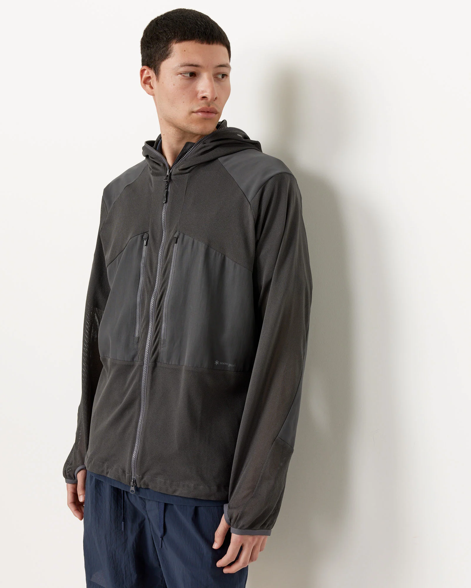 Insect Shield Mesh Jacket in Charcoal - Image 3