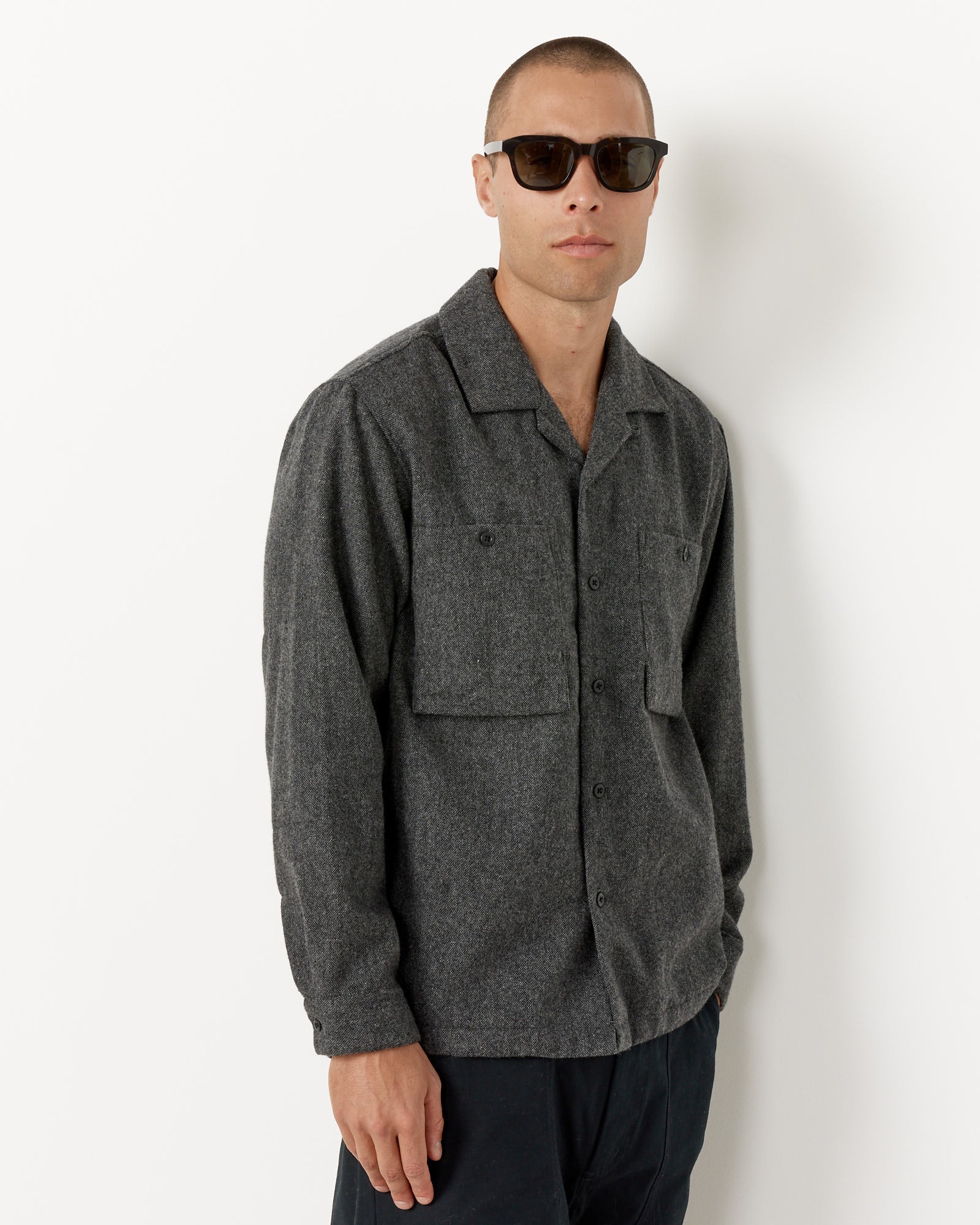 Recycled Wool Field Shirt - Image 8