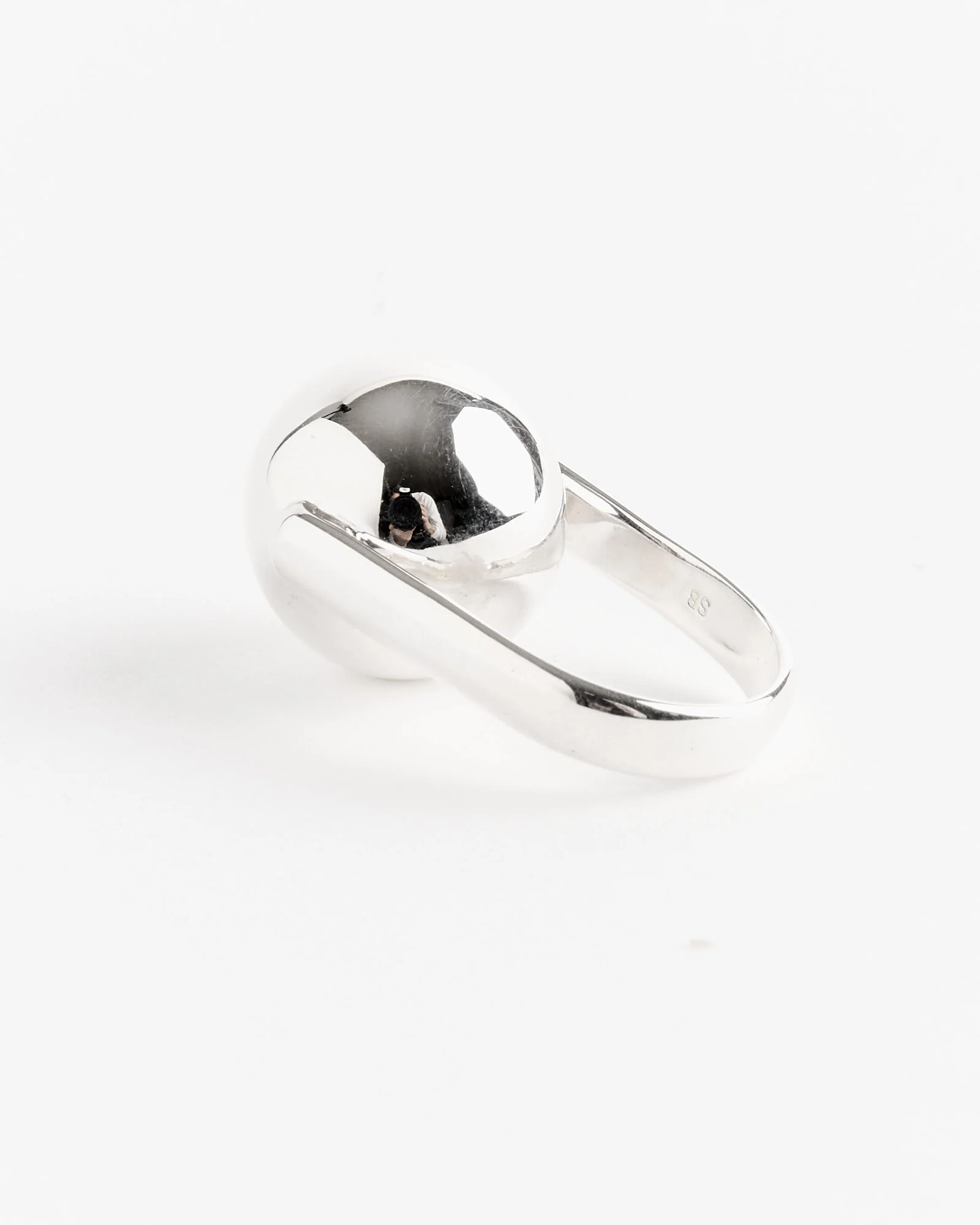 Ball Ring in Sterling Silver - Image 3