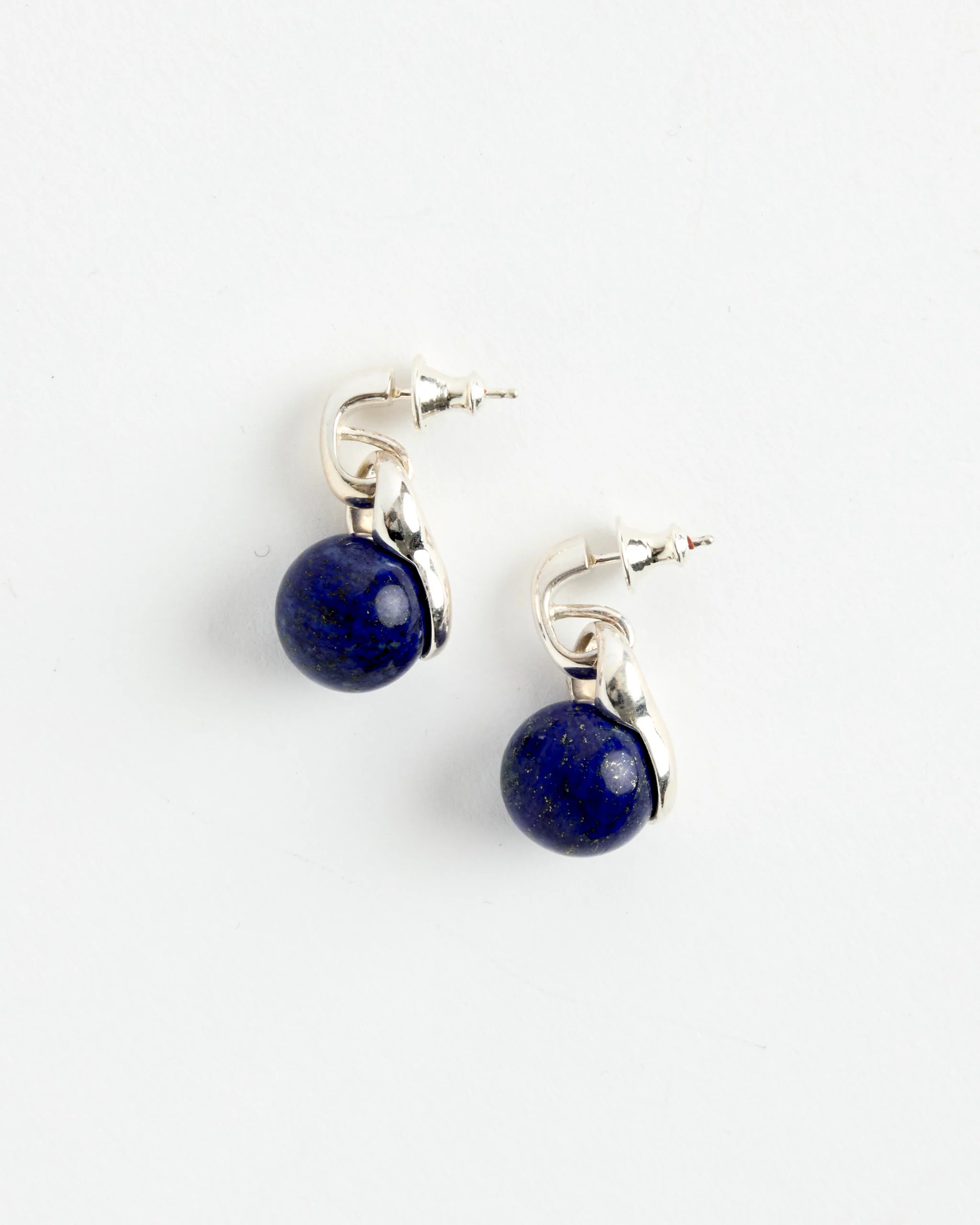 Everyday Earrings in Lapis
