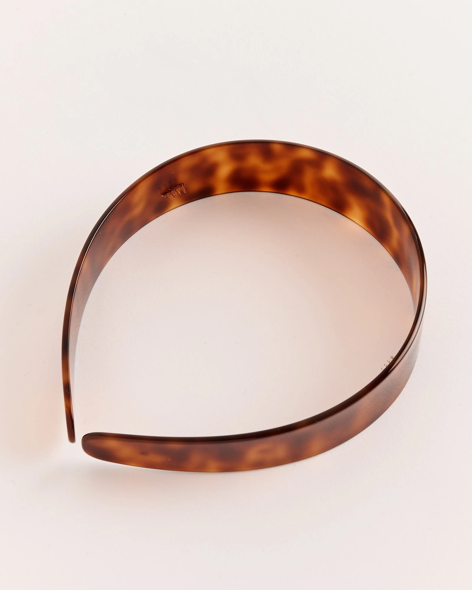 Thin Bessette Headband in Tortoise - Image 2