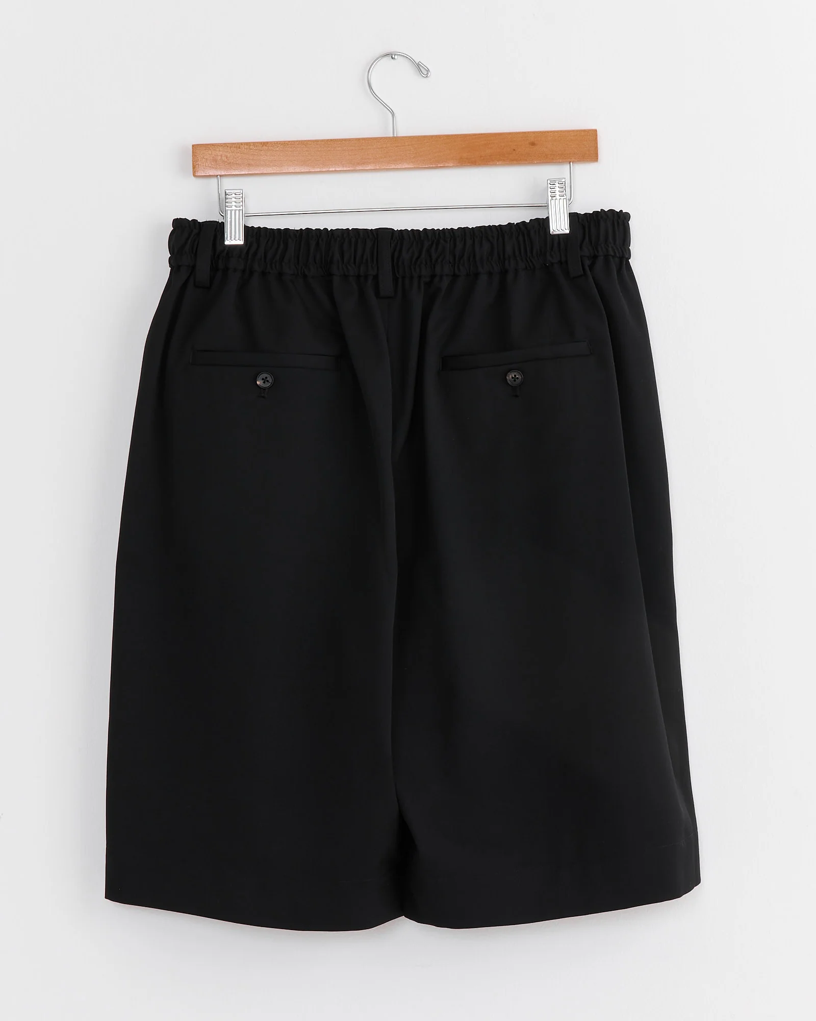 Wide Easy Short in Black - Image 3