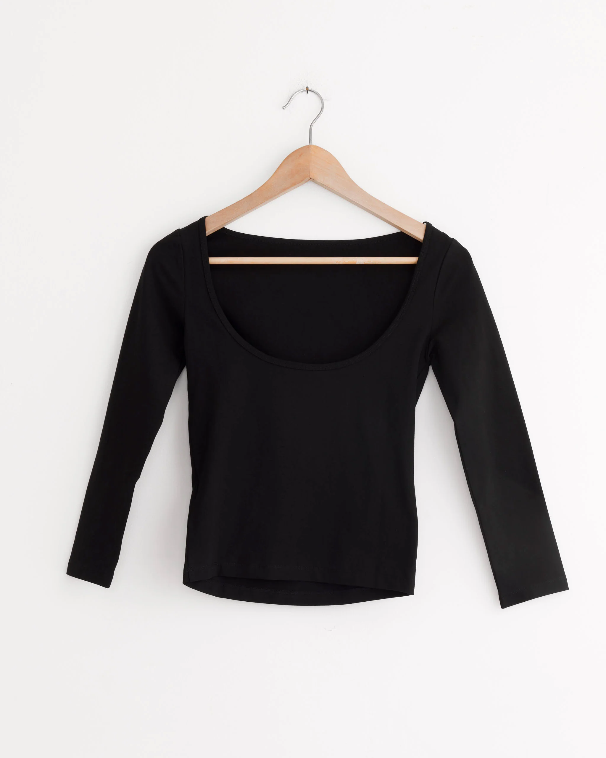 Ballerina Top in Jet Black - Image 2