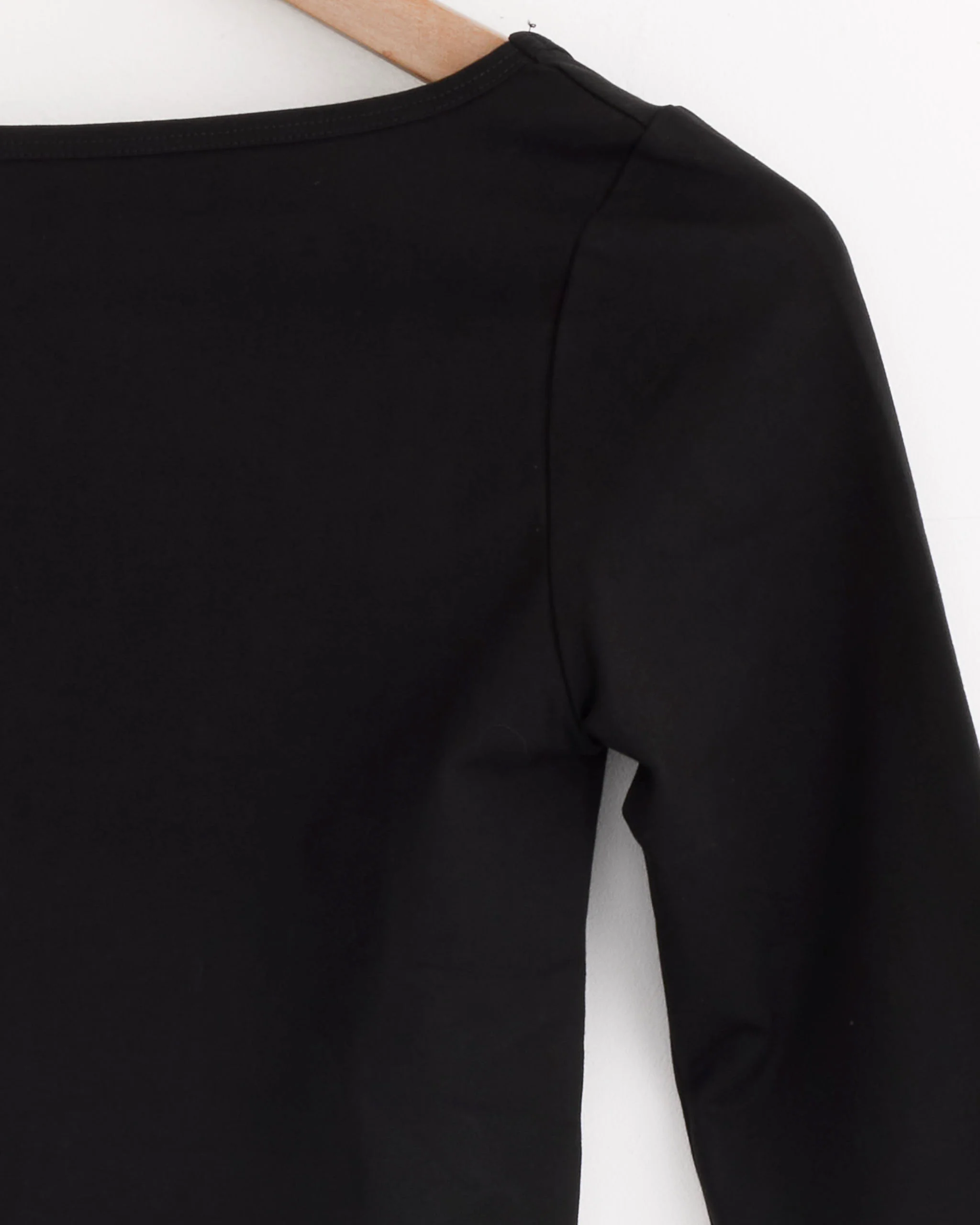 Ballerina Top in Jet Black - Image 3