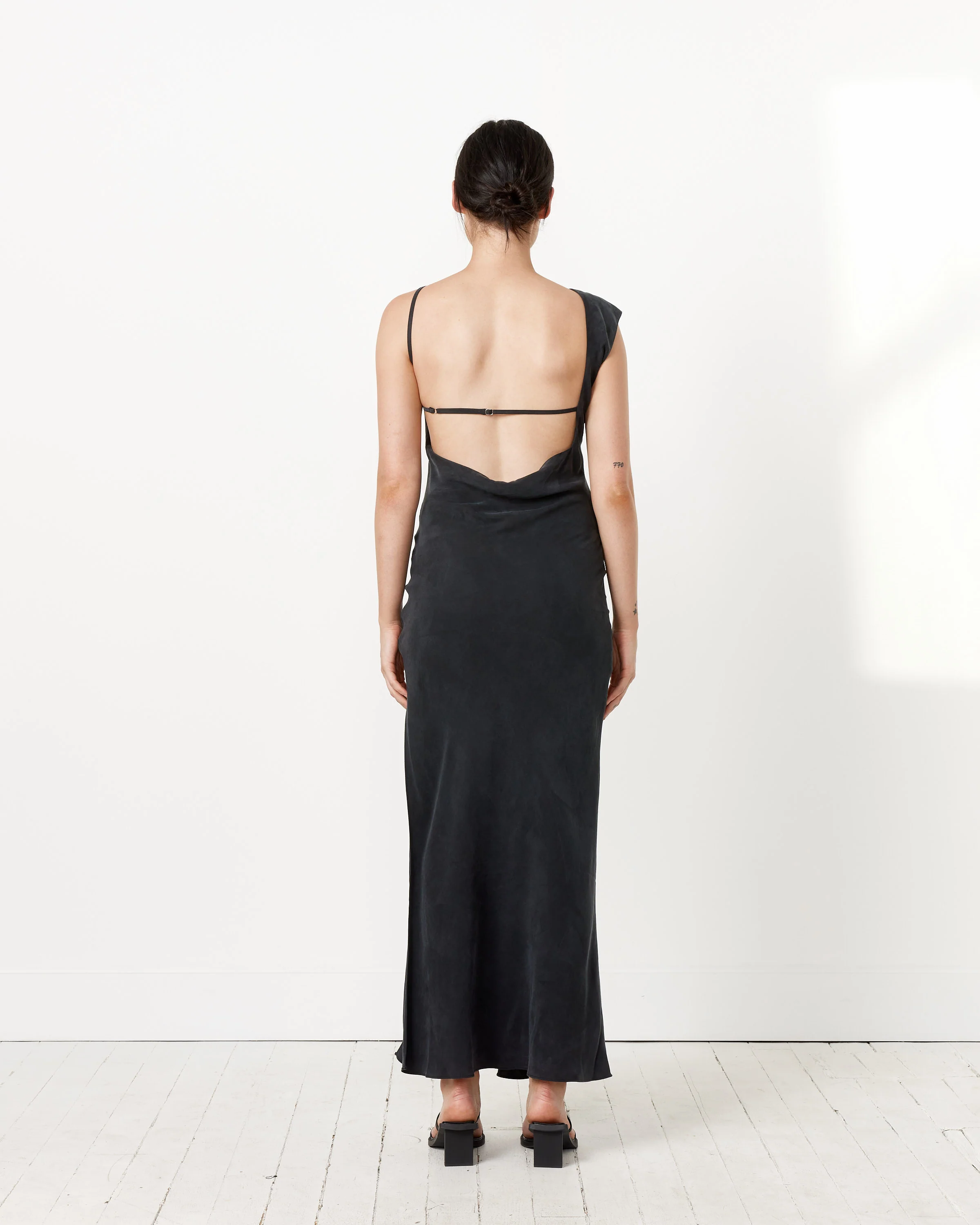 Sophia Drape Dress - Image 5